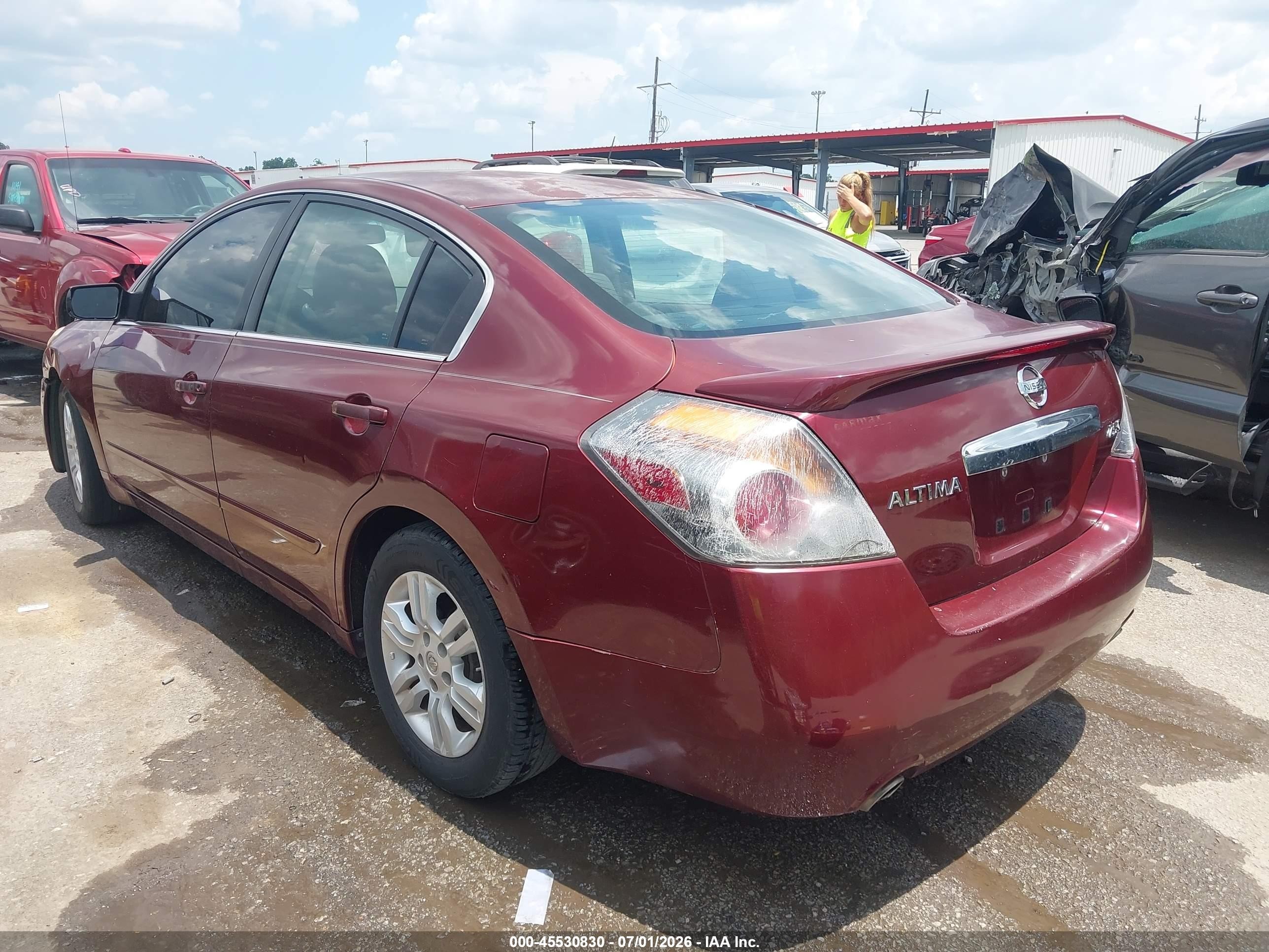 2012 Nissan Altima 2.5 S Maroon vin: 1N4AL2AP0CN488026
