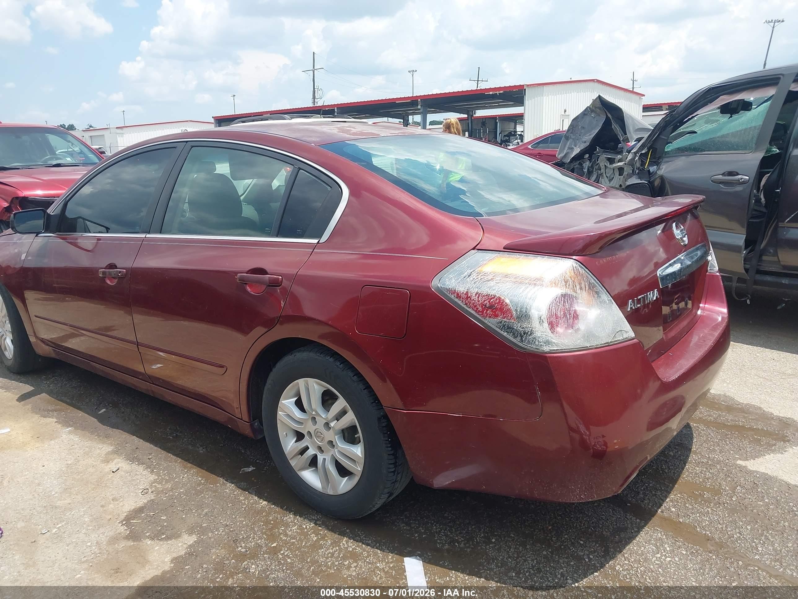 2012 Nissan Altima 2.5 S Maroon vin: 1N4AL2AP0CN488026