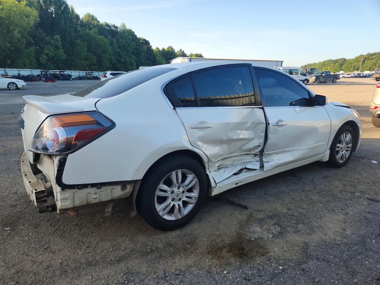 2012 Nissan Altima 2.5 White vin: 1N4AL2AP0CN493579