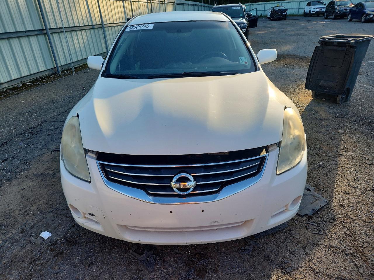 2012 Nissan Altima 2.5 White vin: 1N4AL2AP0CN493579