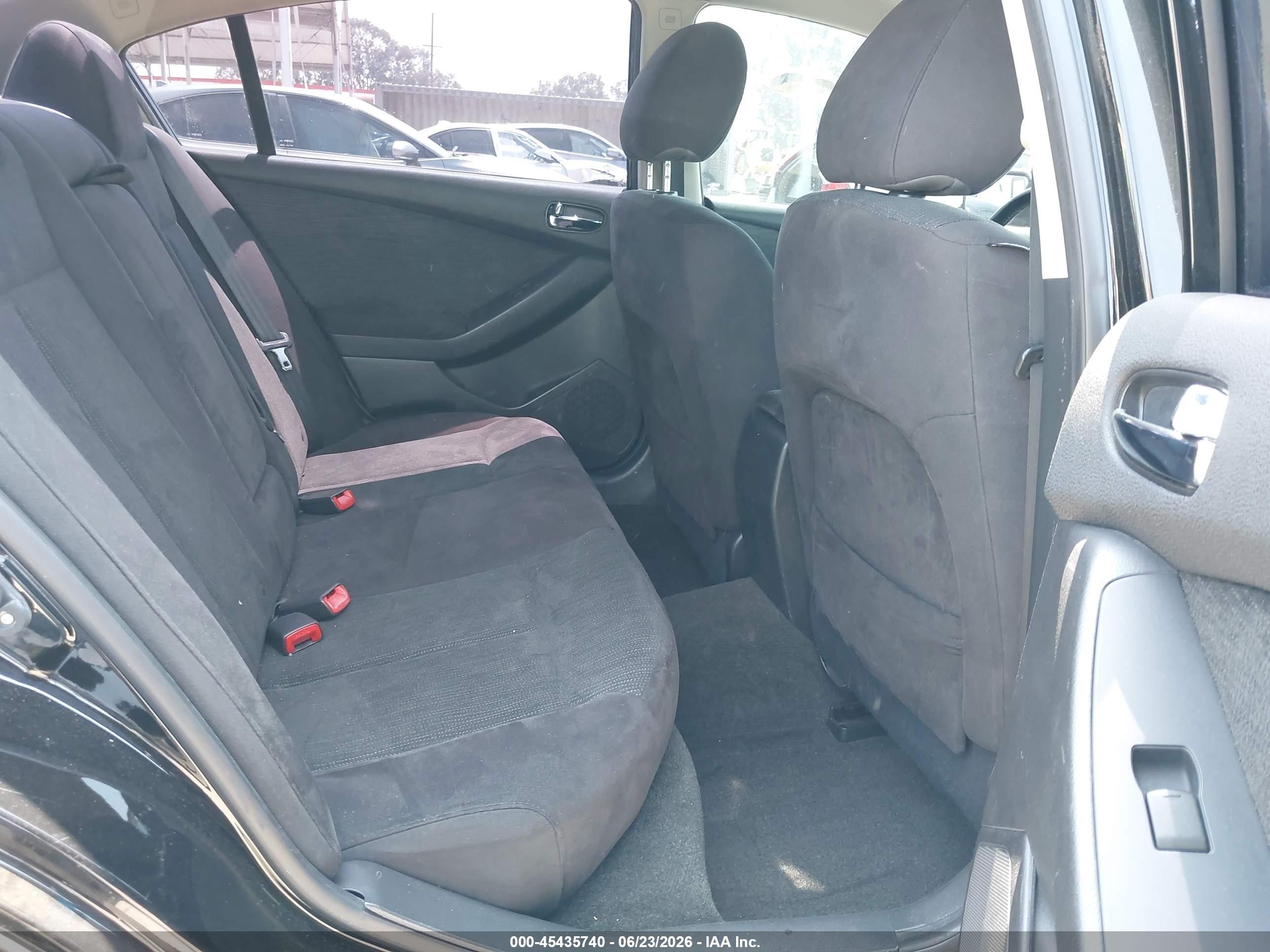 2012 Nissan Altima 2.5 S Black vin: 1N4AL2AP0CN495803