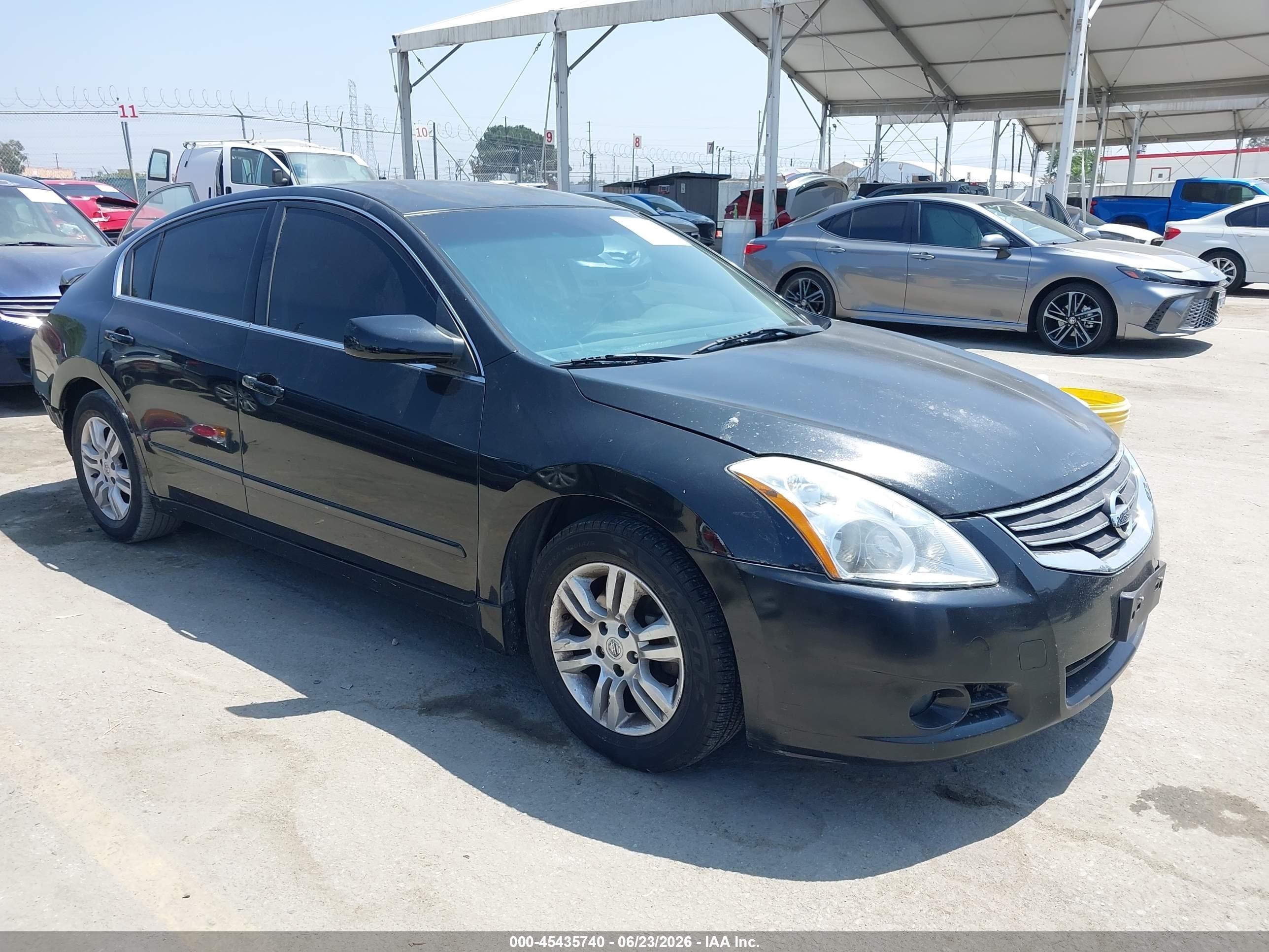 2012 Nissan Altima 2.5 S Черный vin: 1N4AL2AP0CN495803