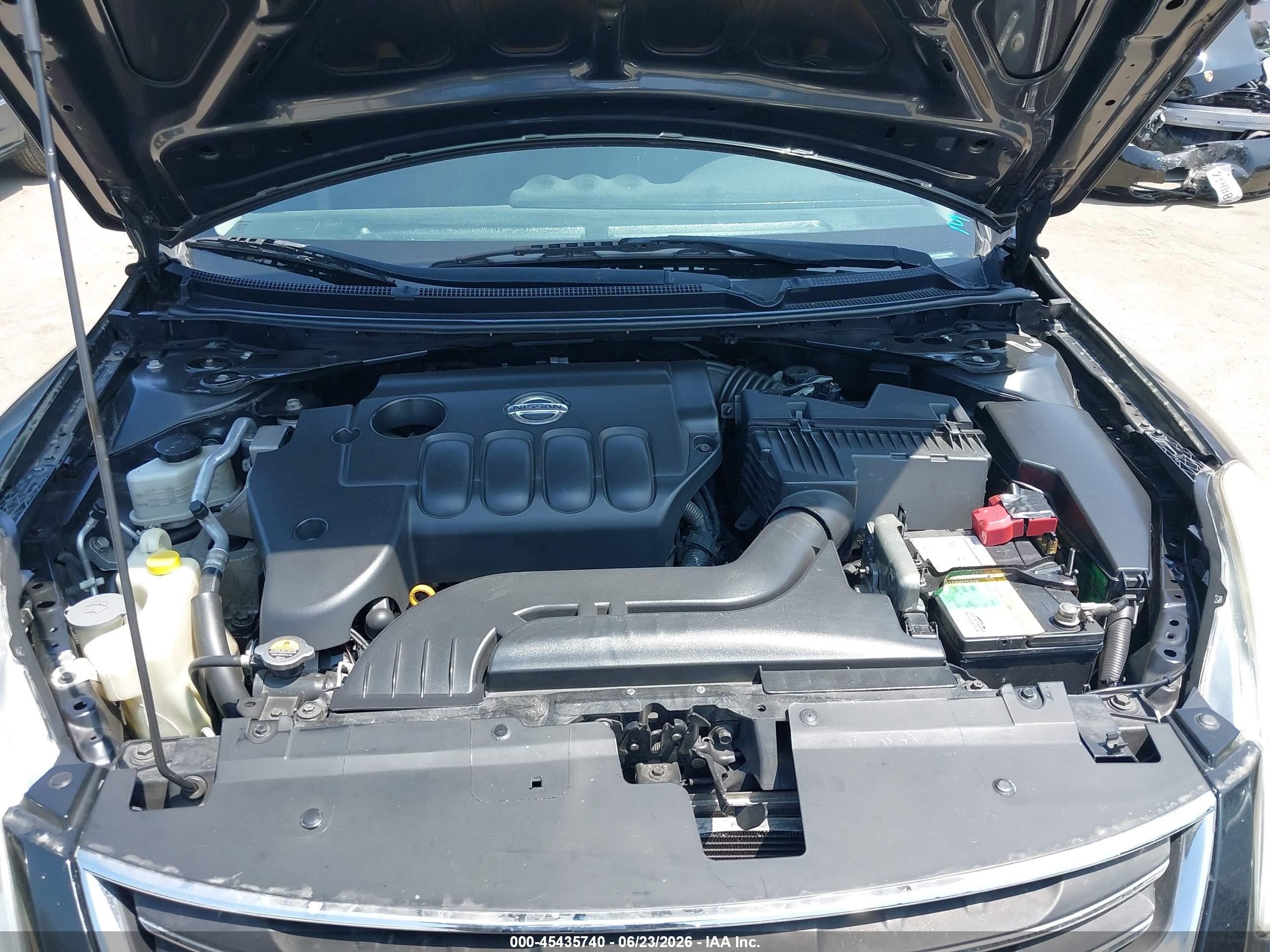 2012 Nissan Altima 2.5 S Black vin: 1N4AL2AP0CN495803