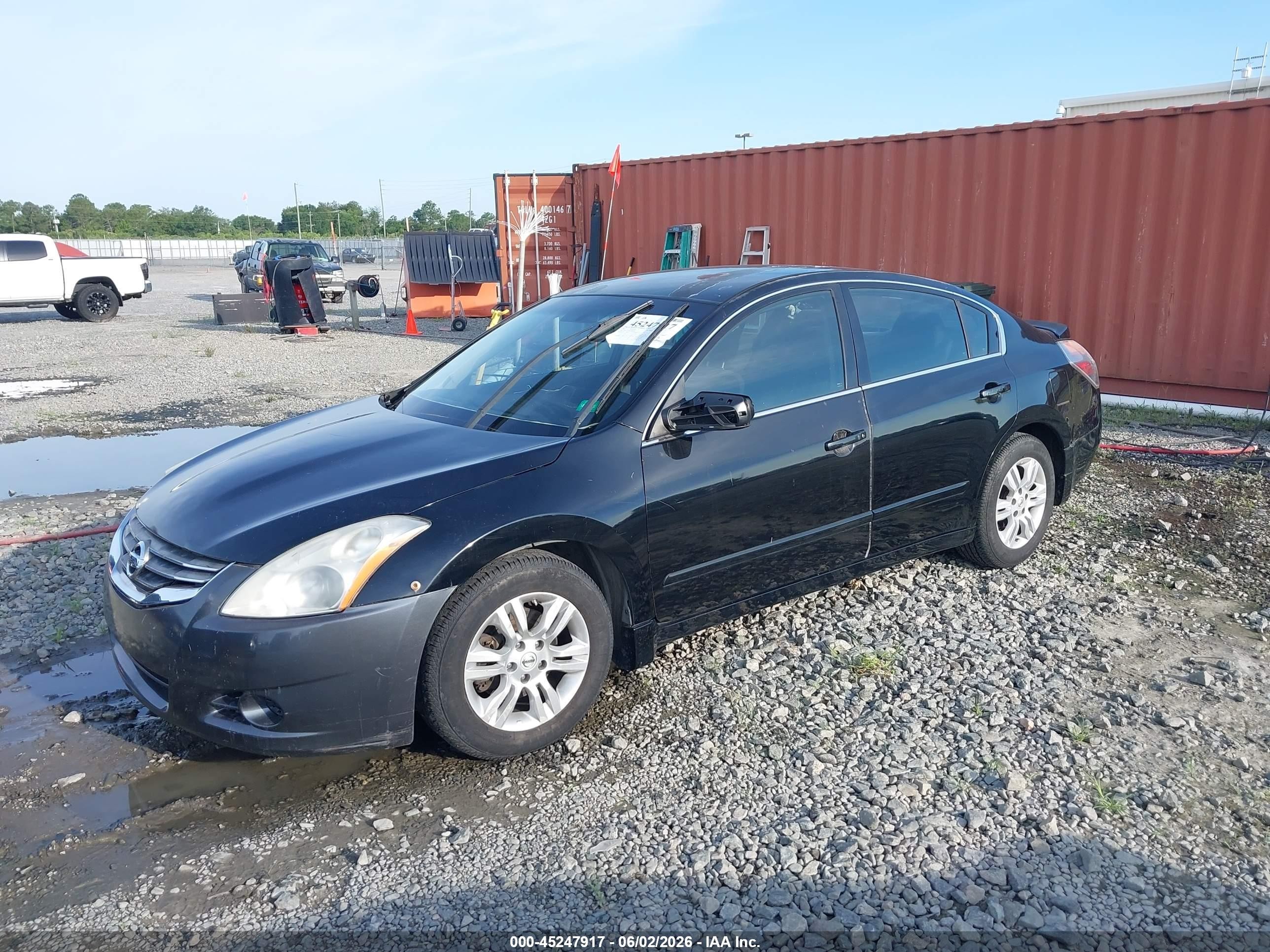 2012 Nissan Altima 2.5 S Black vin: 1N4AL2AP0CN496224