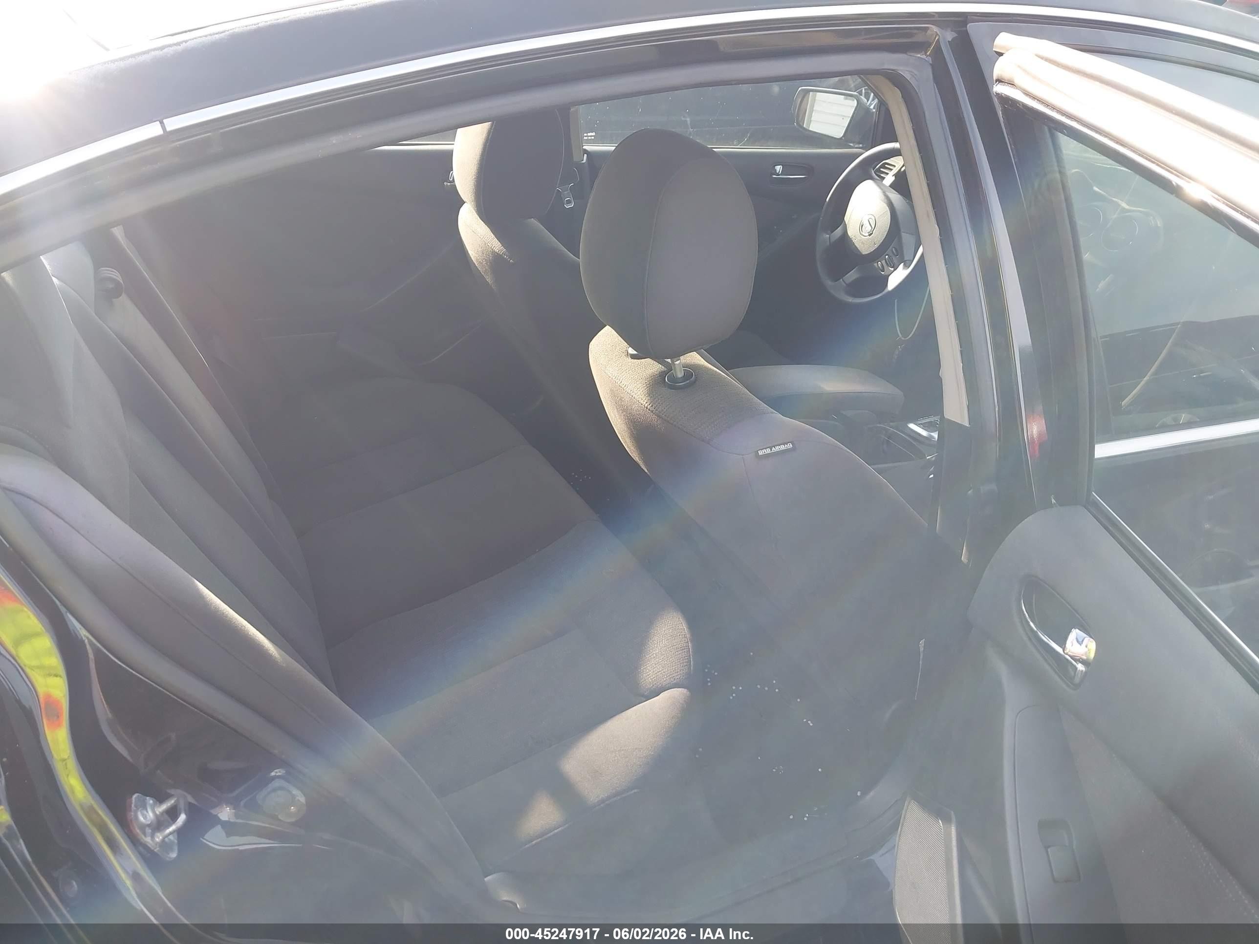 2012 Nissan Altima 2.5 S Black vin: 1N4AL2AP0CN496224