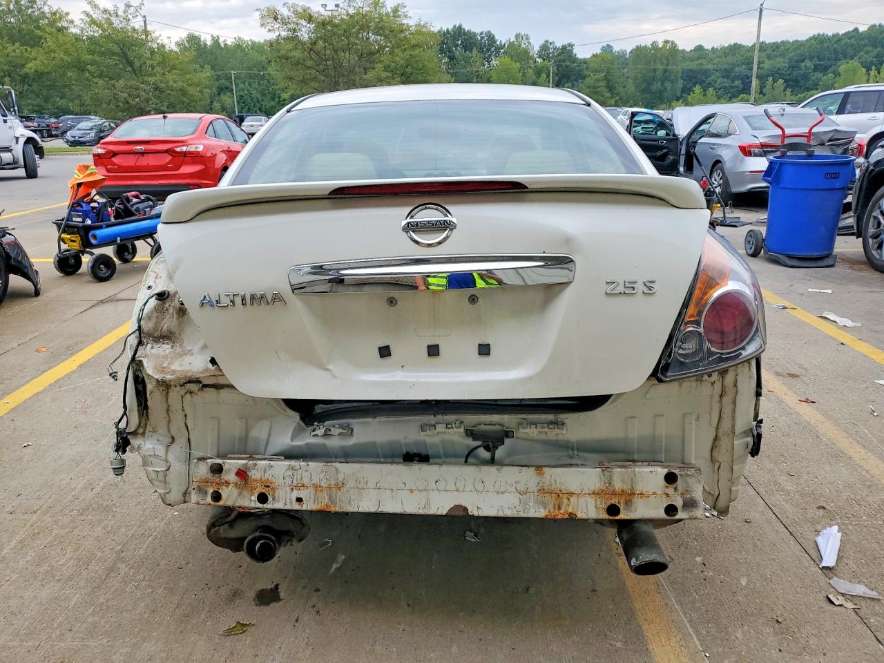 2012 Nissan Altima 2.5 White vin: 1N4AL2AP0CN519758