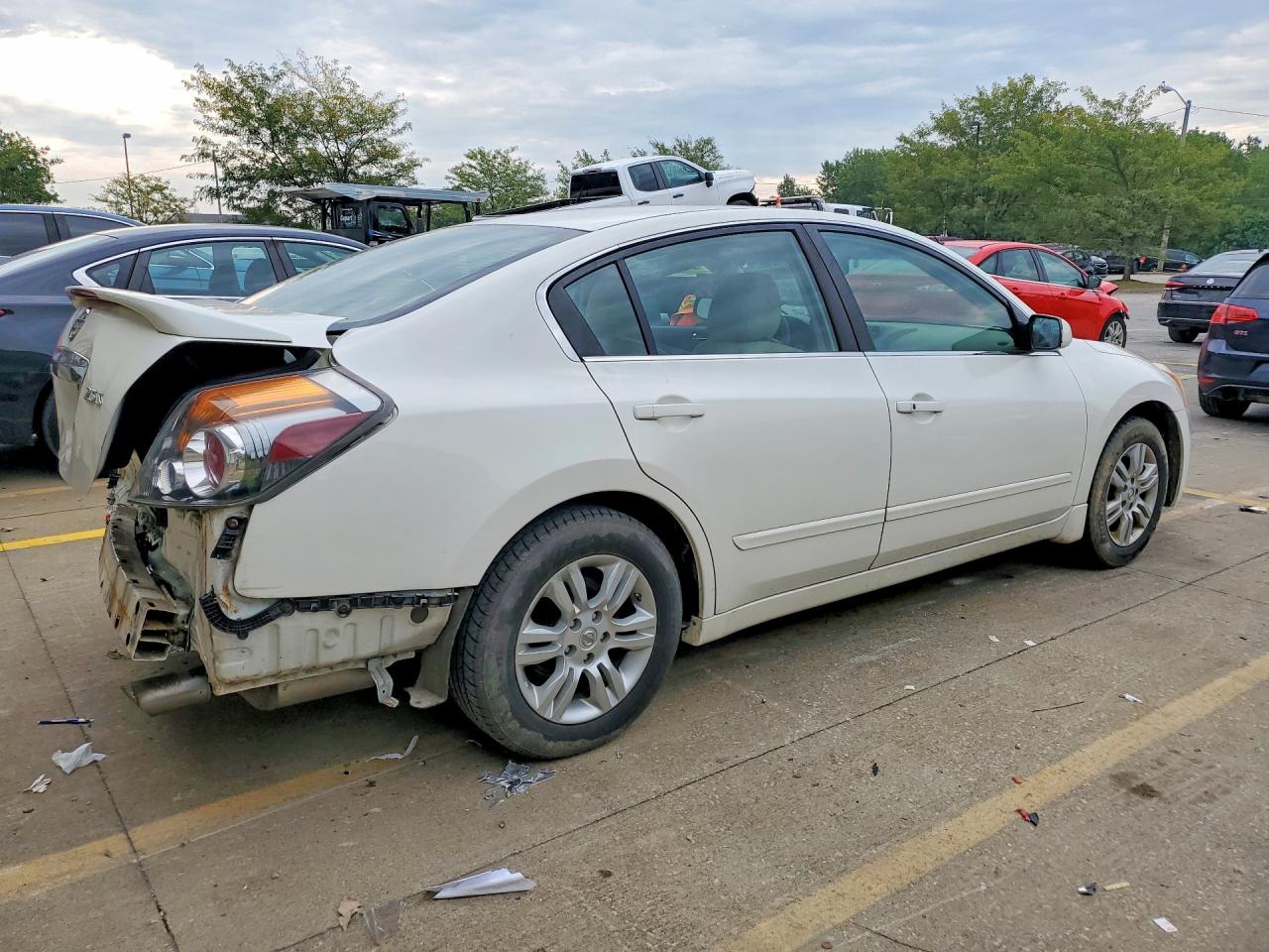 2012 Nissan Altima 2.5 White vin: 1N4AL2AP0CN519758