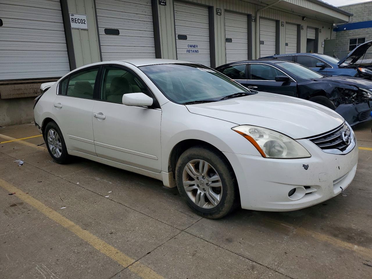 2012 Nissan Altima 2.5 White vin: 1N4AL2AP0CN519758