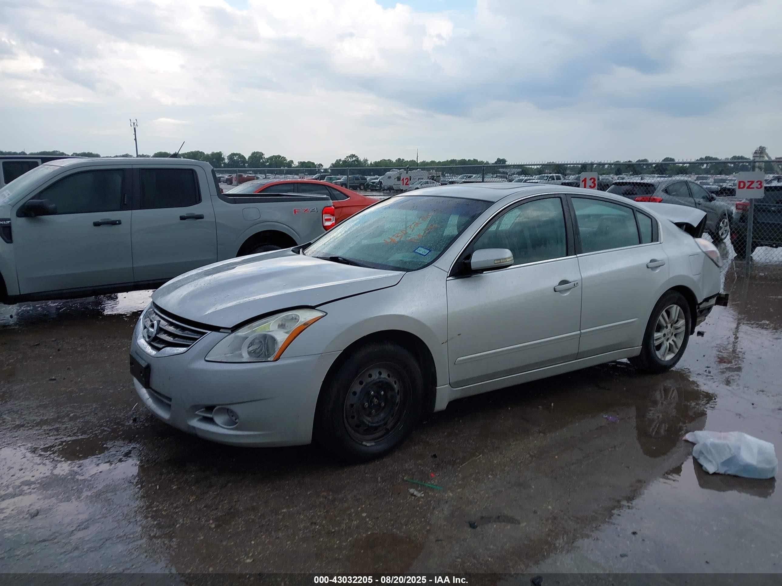 2012 Nissan Altima 2.5 S Silver vin: 1N4AL2AP0CN520988