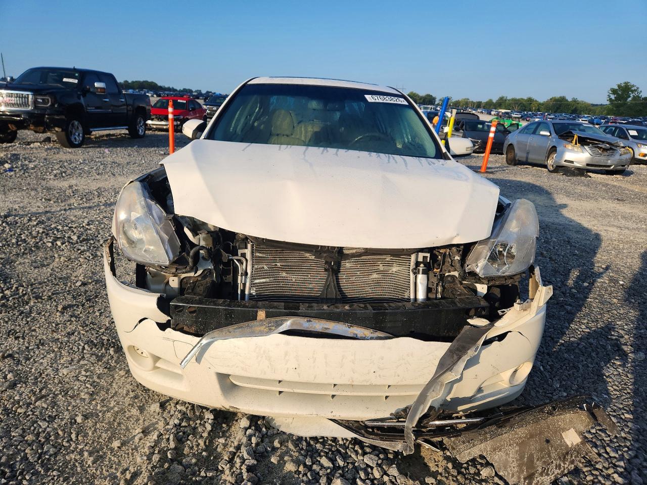 2012 Nissan Altima 2.5 White vin: 1N4AL2AP0CN534129