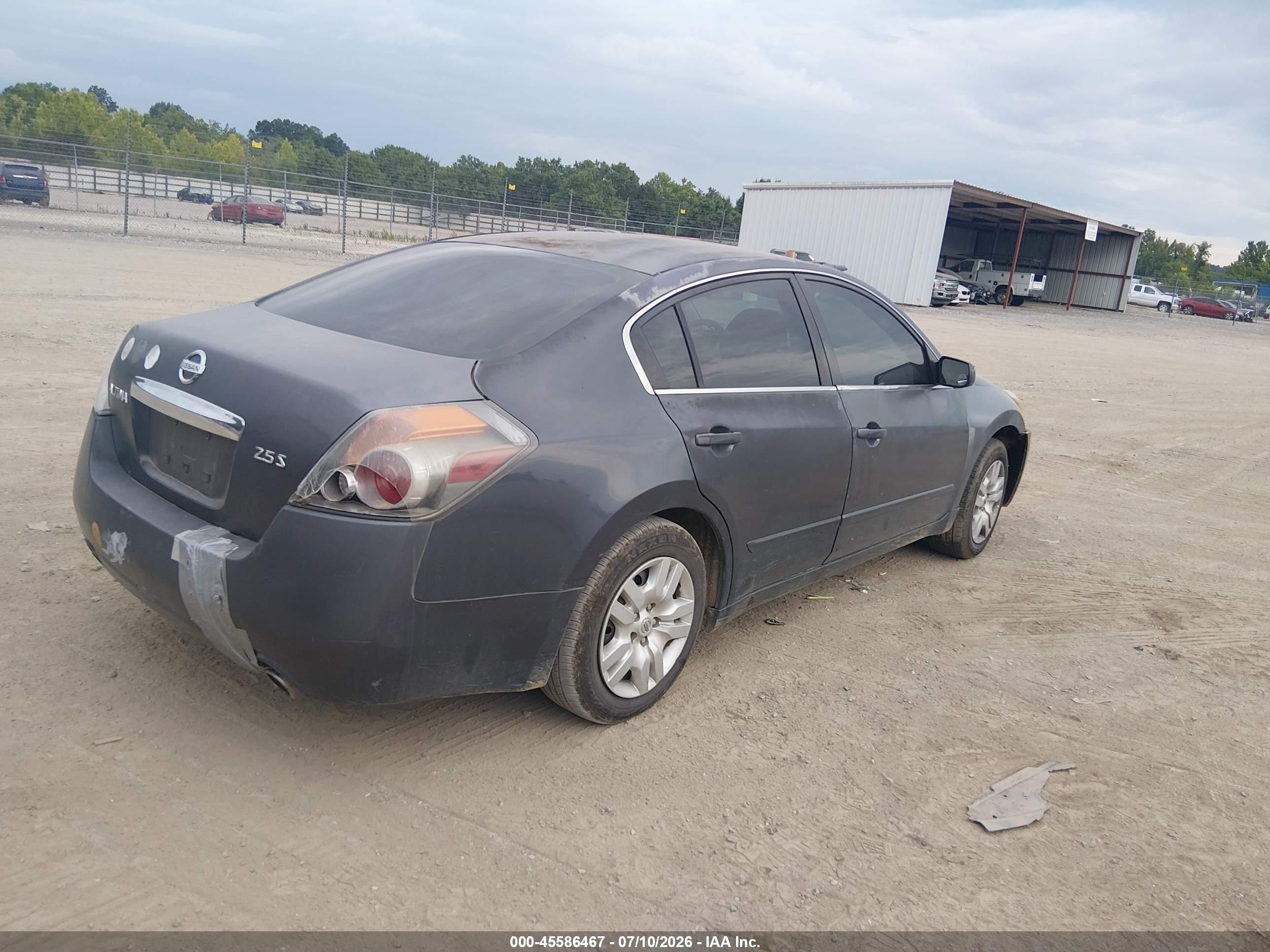 2012 Nissan Altima 2.5 S Gray vin: 1N4AL2AP0CN542375