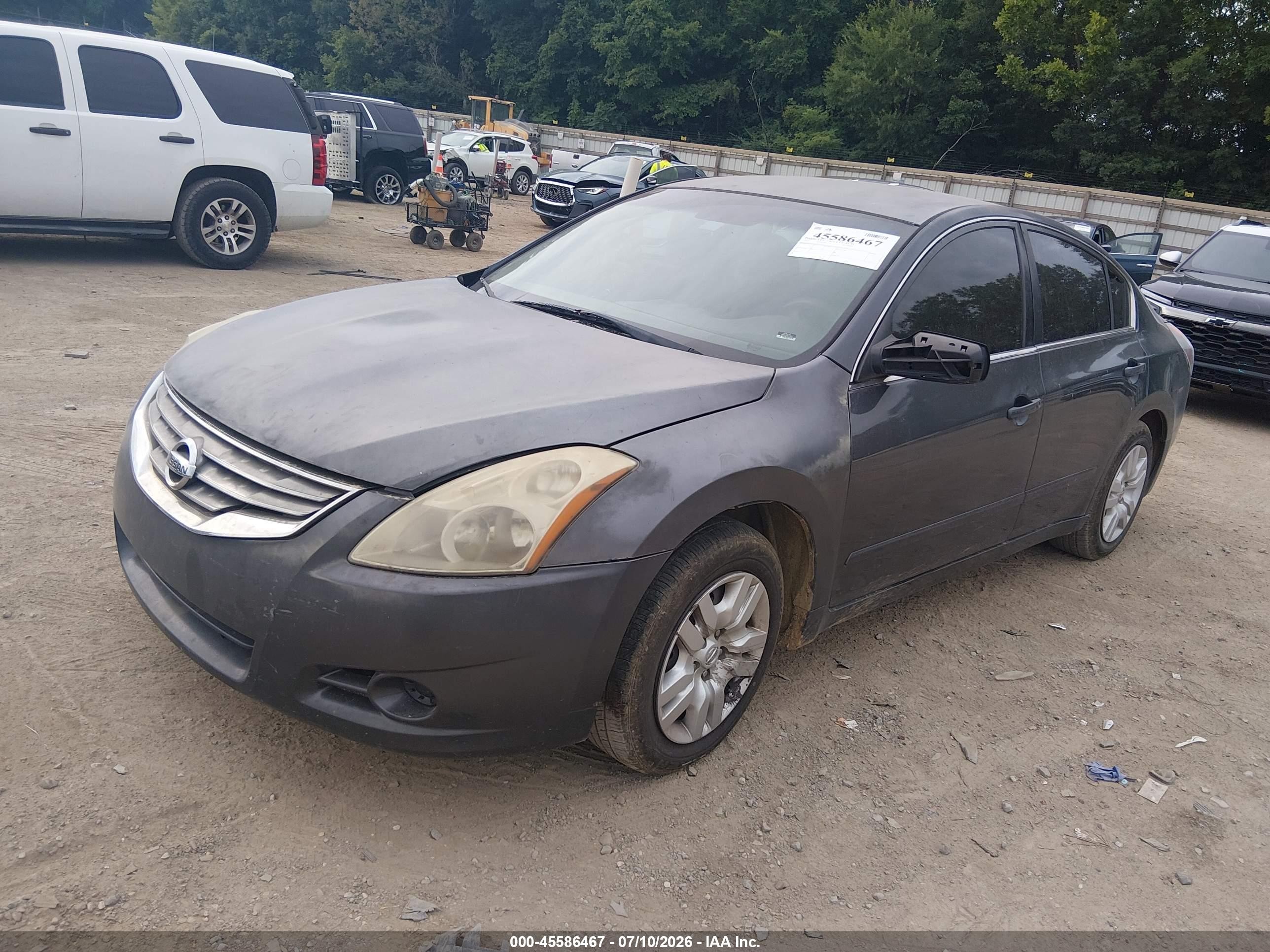 2012 Nissan Altima 2.5 S Gray vin: 1N4AL2AP0CN542375