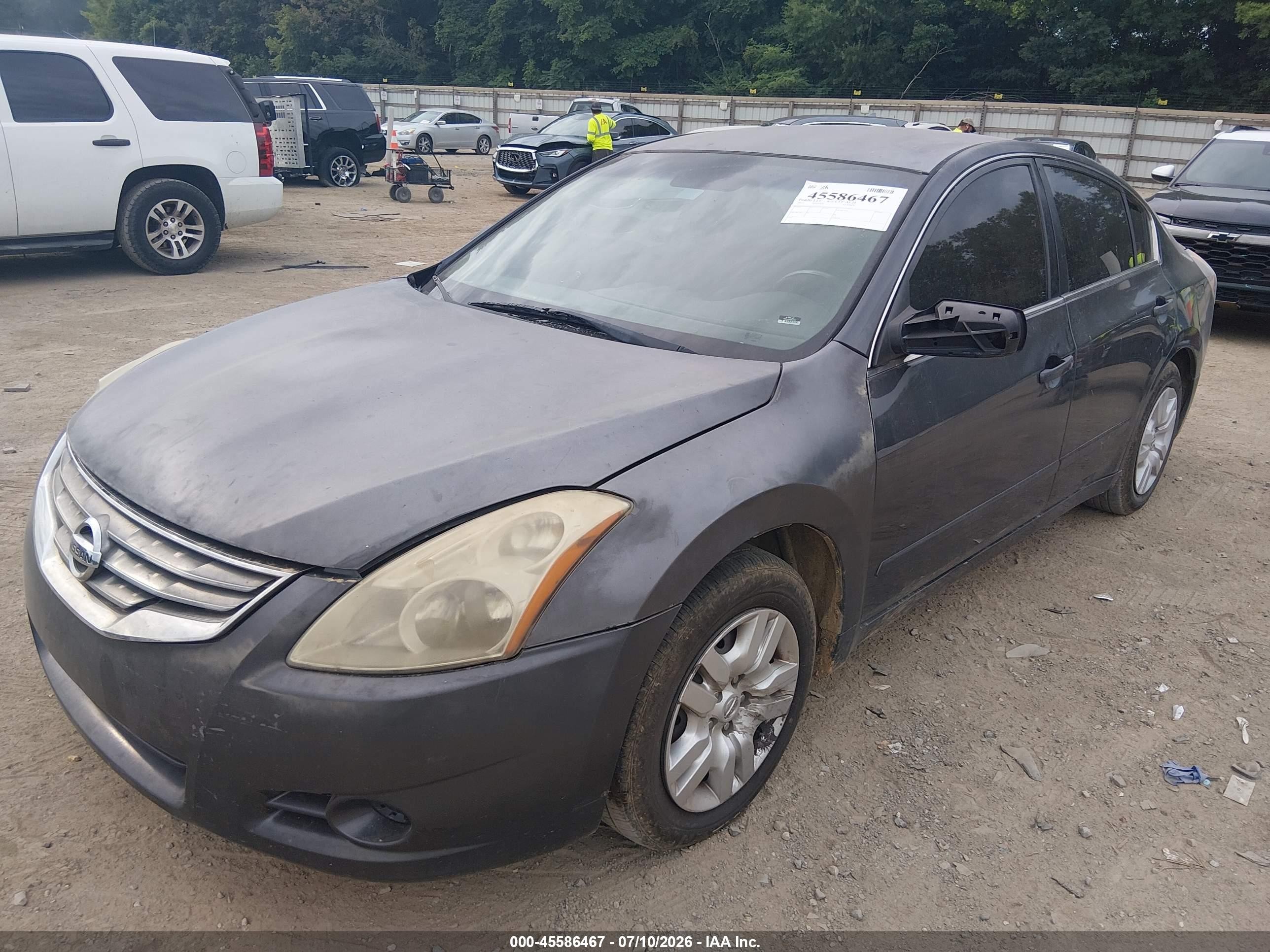 2012 Nissan Altima 2.5 S Gray vin: 1N4AL2AP0CN542375