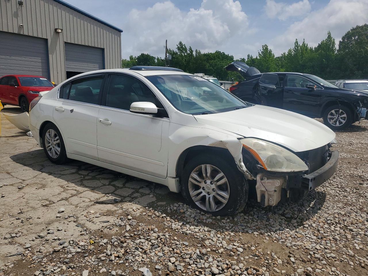 2012 Nissan Altima 2.5 White vin: 1N4AL2AP0CN552081