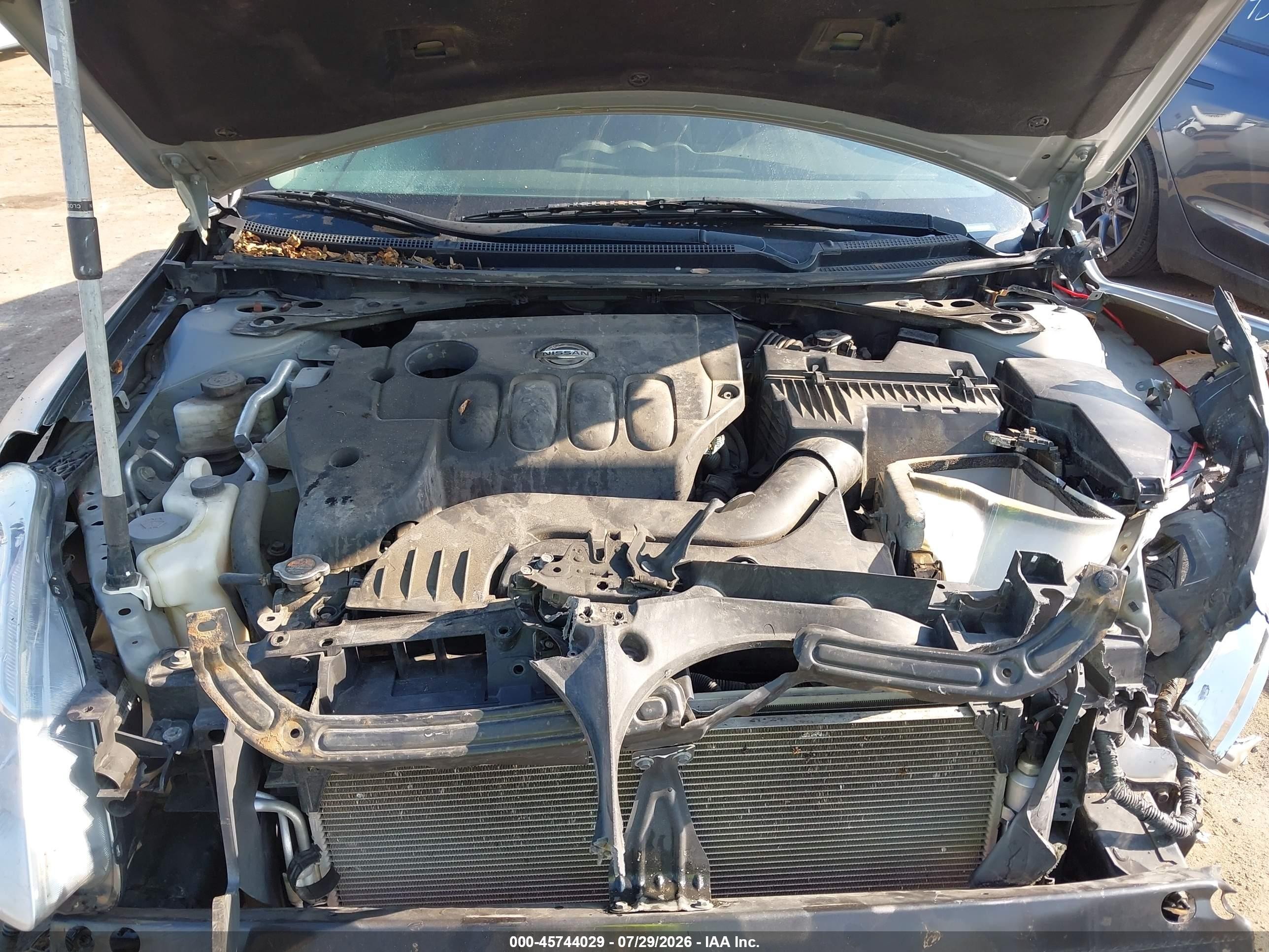 2012 Nissan Altima 2.5 S Silver vin: 1N4AL2AP0CN554817
