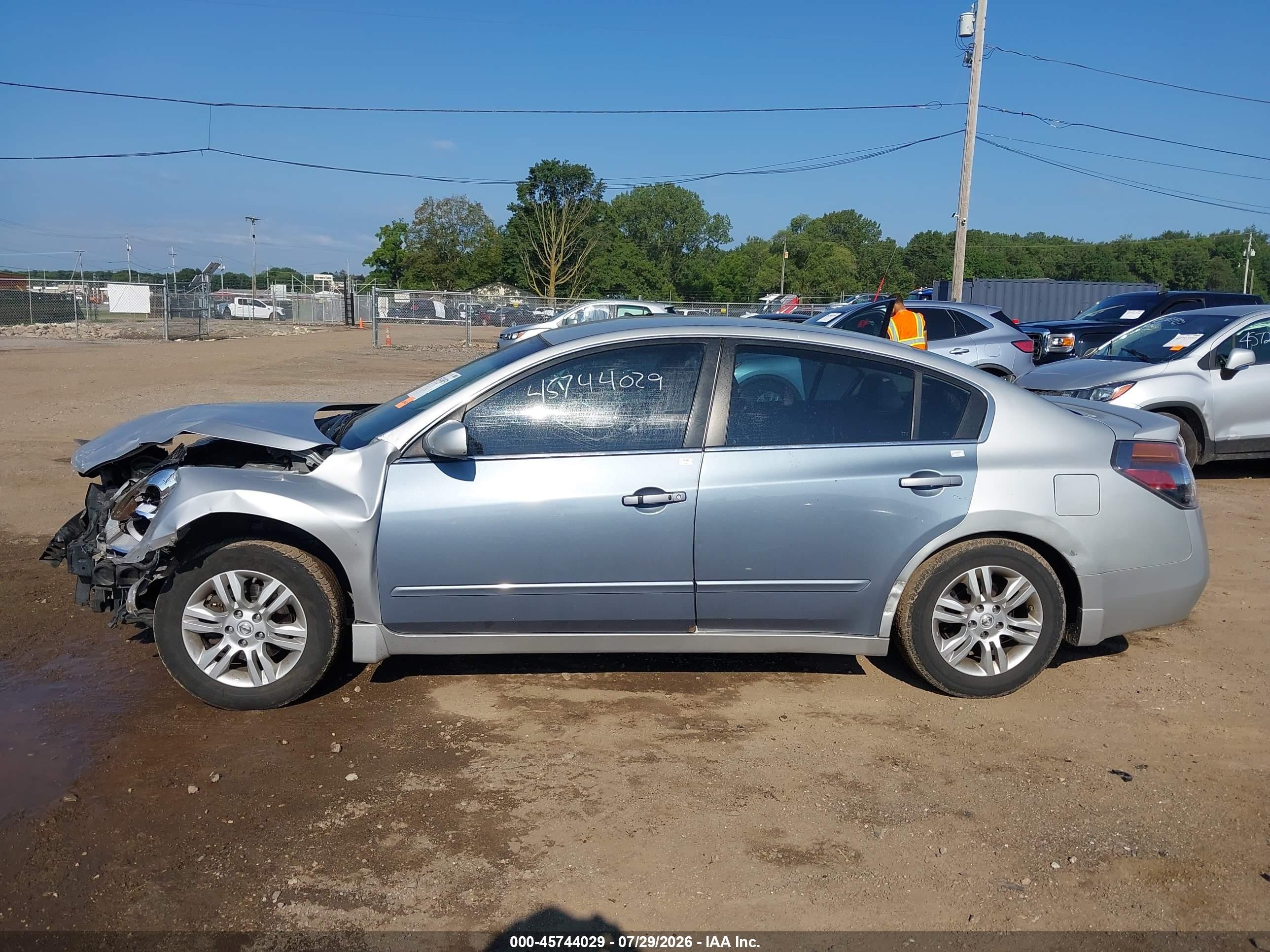 2012 Nissan Altima 2.5 S Silver vin: 1N4AL2AP0CN554817