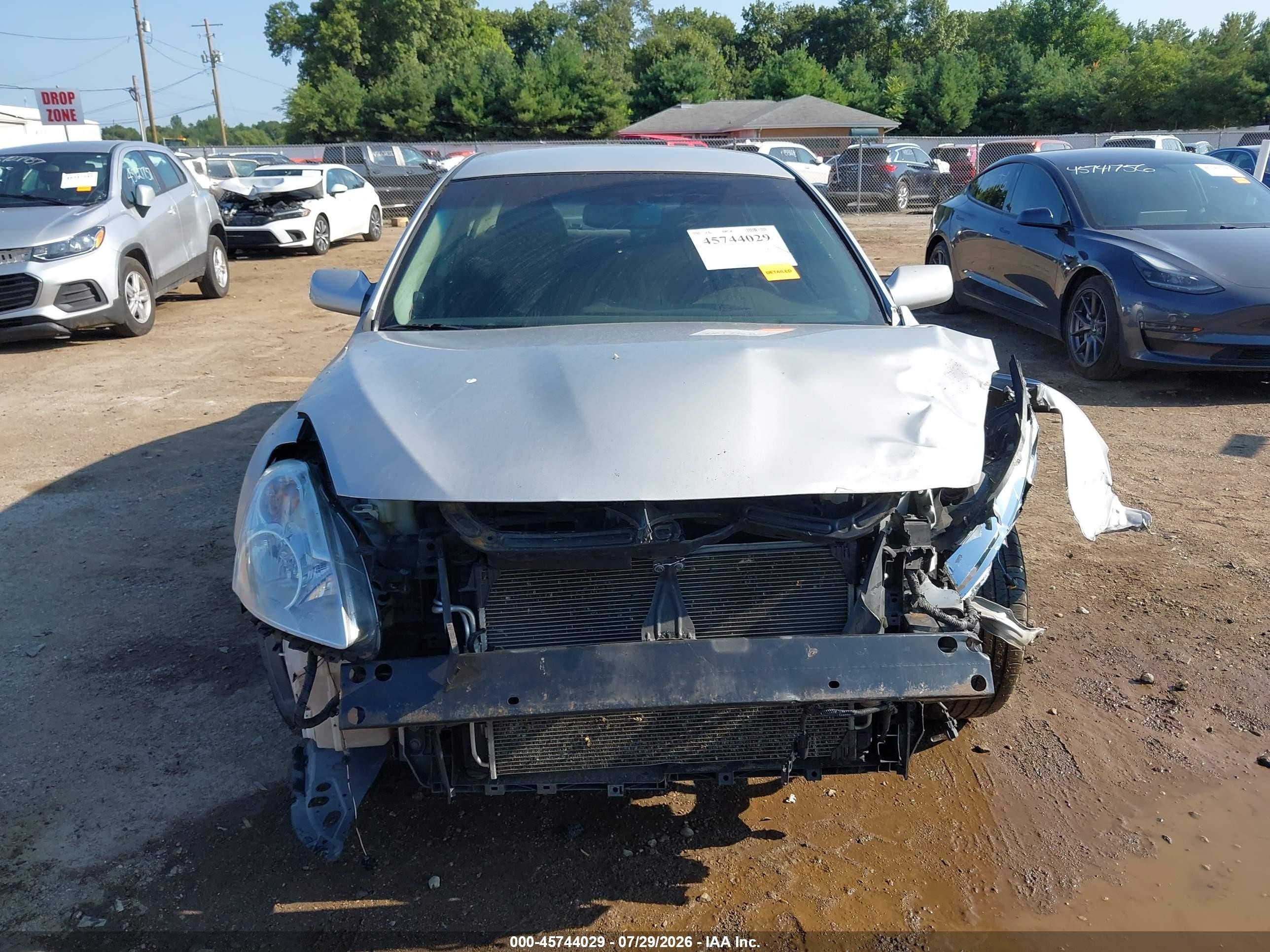 2012 Nissan Altima 2.5 S Silver vin: 1N4AL2AP0CN554817
