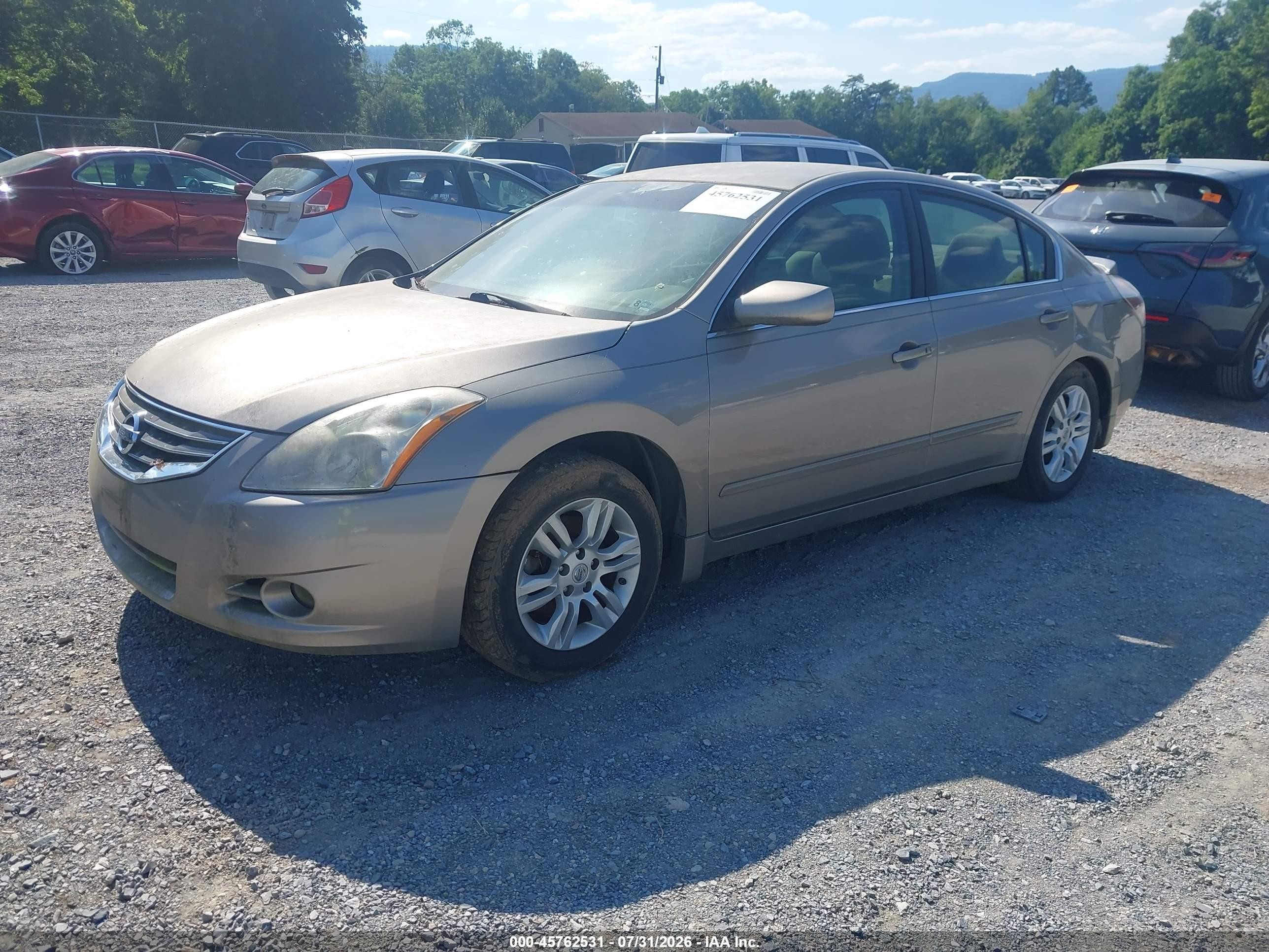 2012 Nissan Altima 2.5 S Gold vin: 1N4AL2AP0CN562609