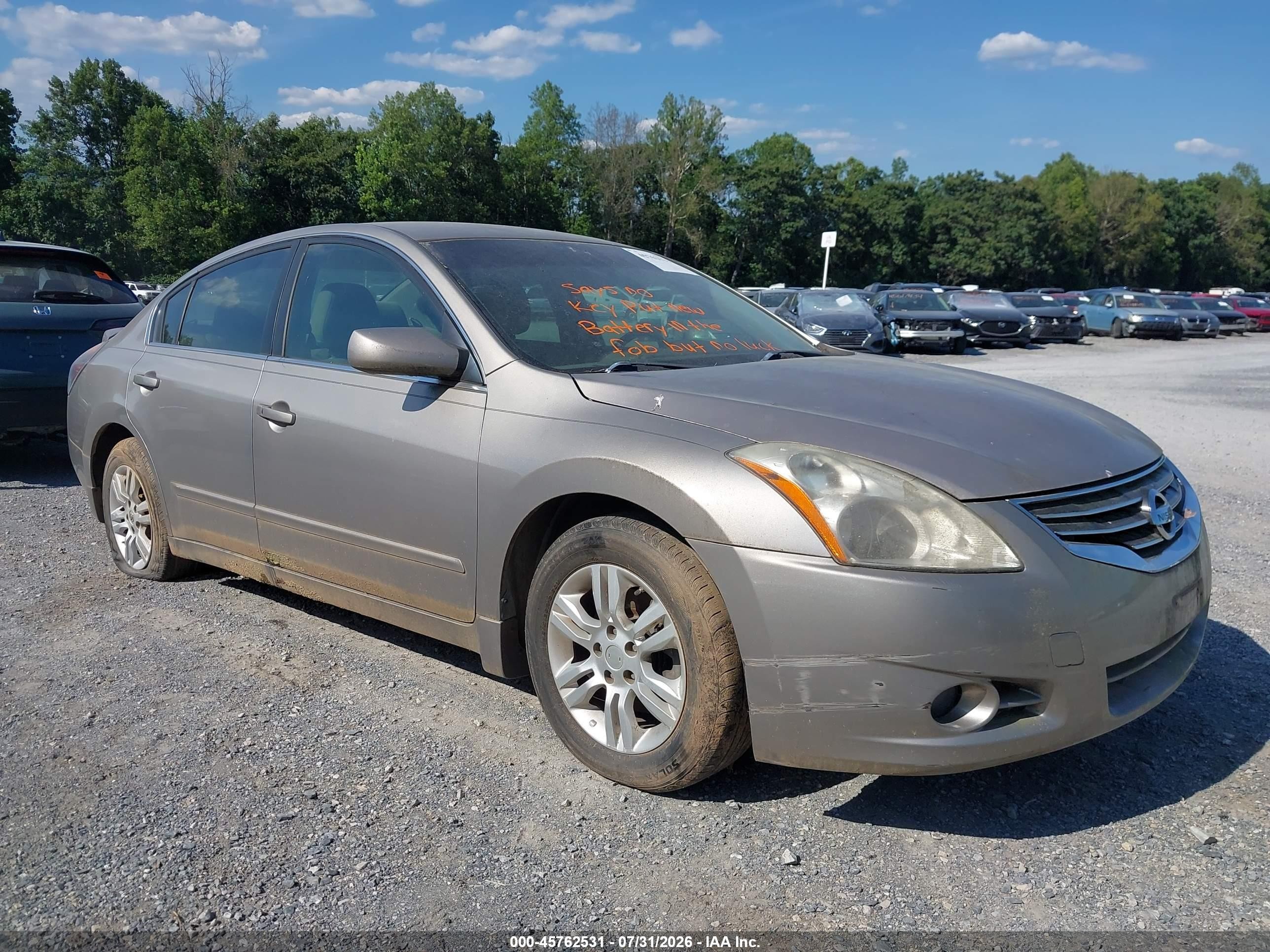 2012 Nissan Altima 2.5 S Gold vin: 1N4AL2AP0CN562609