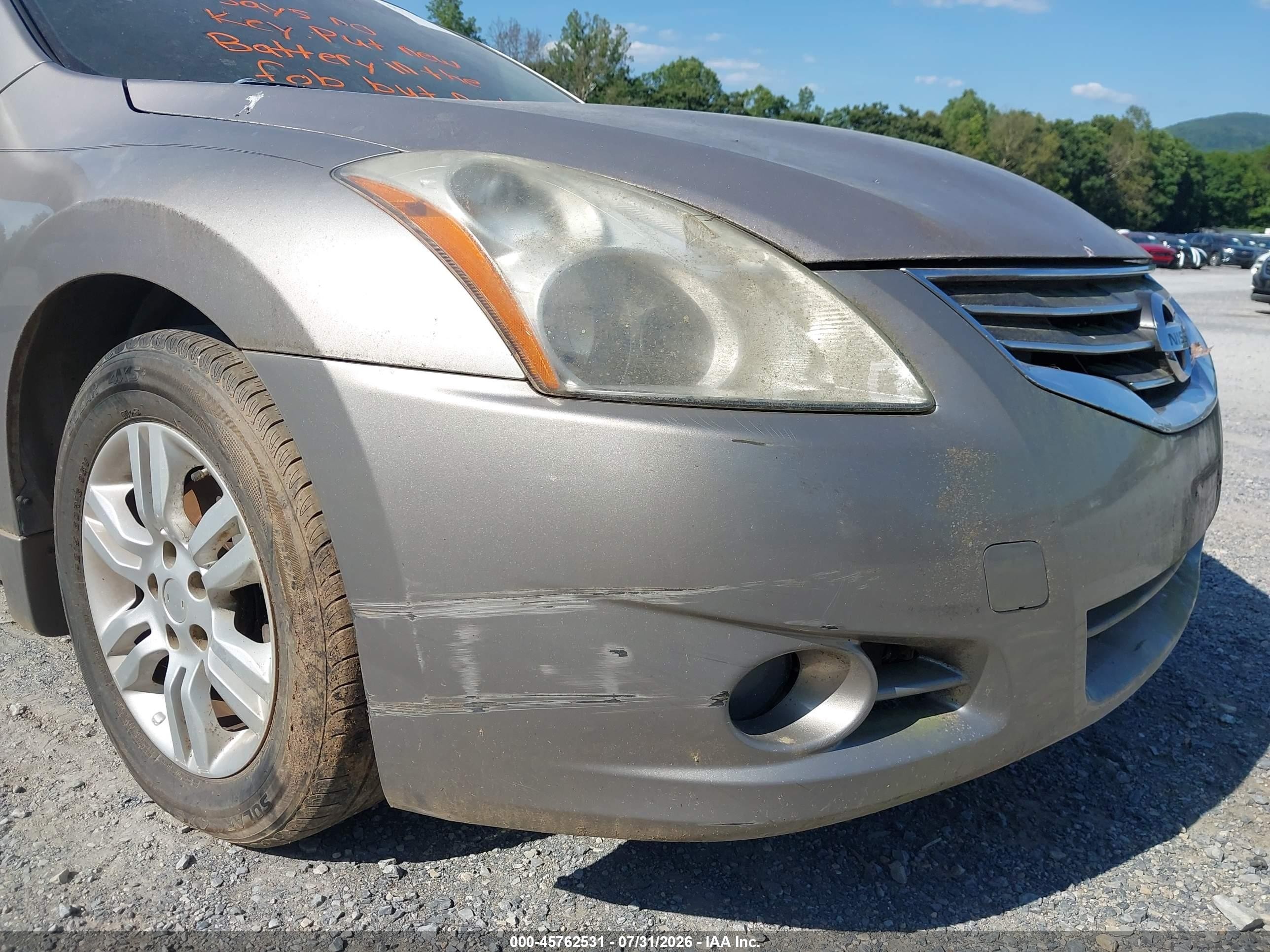 2012 Nissan Altima 2.5 S Gold vin: 1N4AL2AP0CN562609