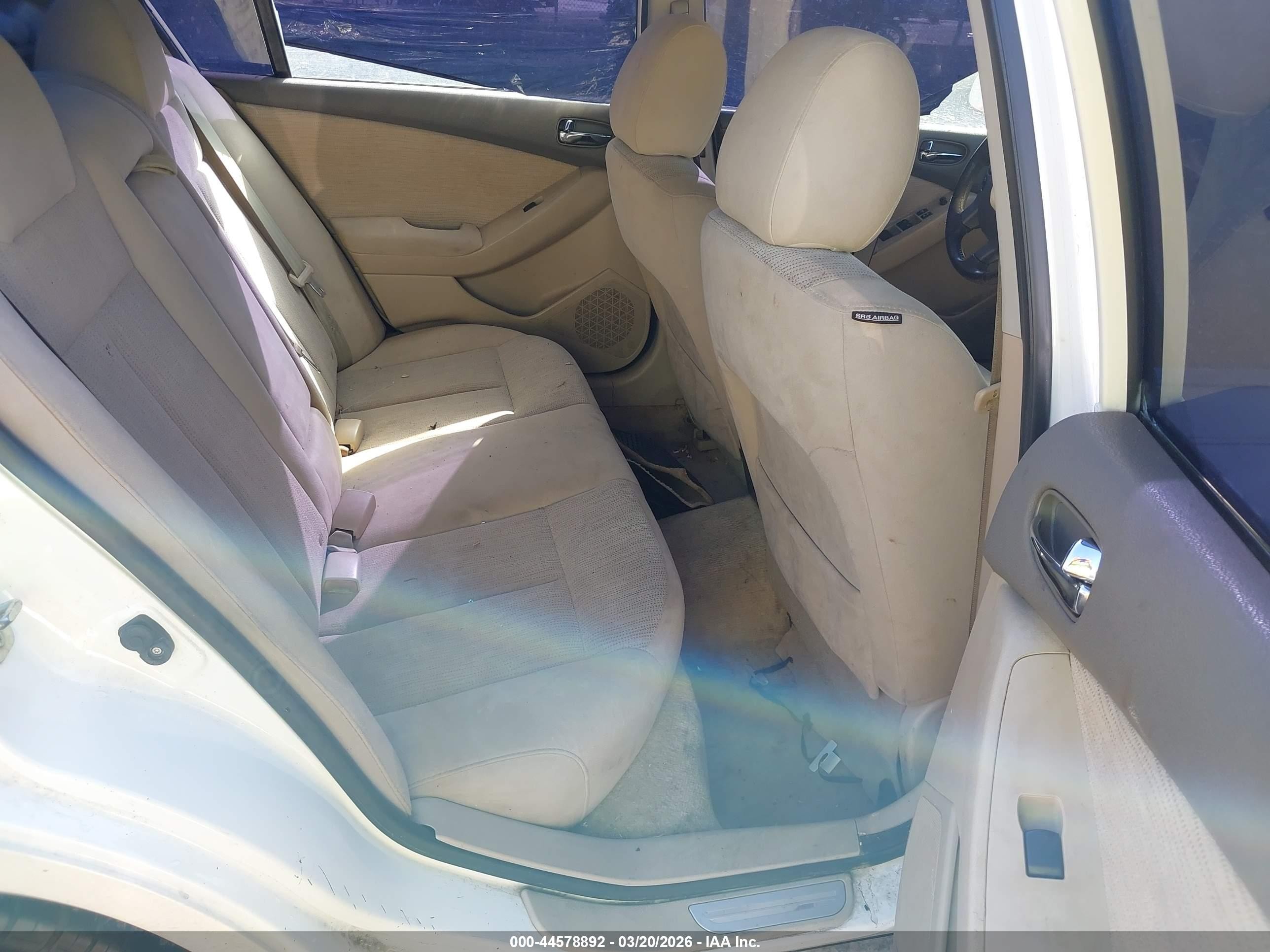 2012 Nissan Altima 2.5 S White vin: 1N4AL2AP0CN565302