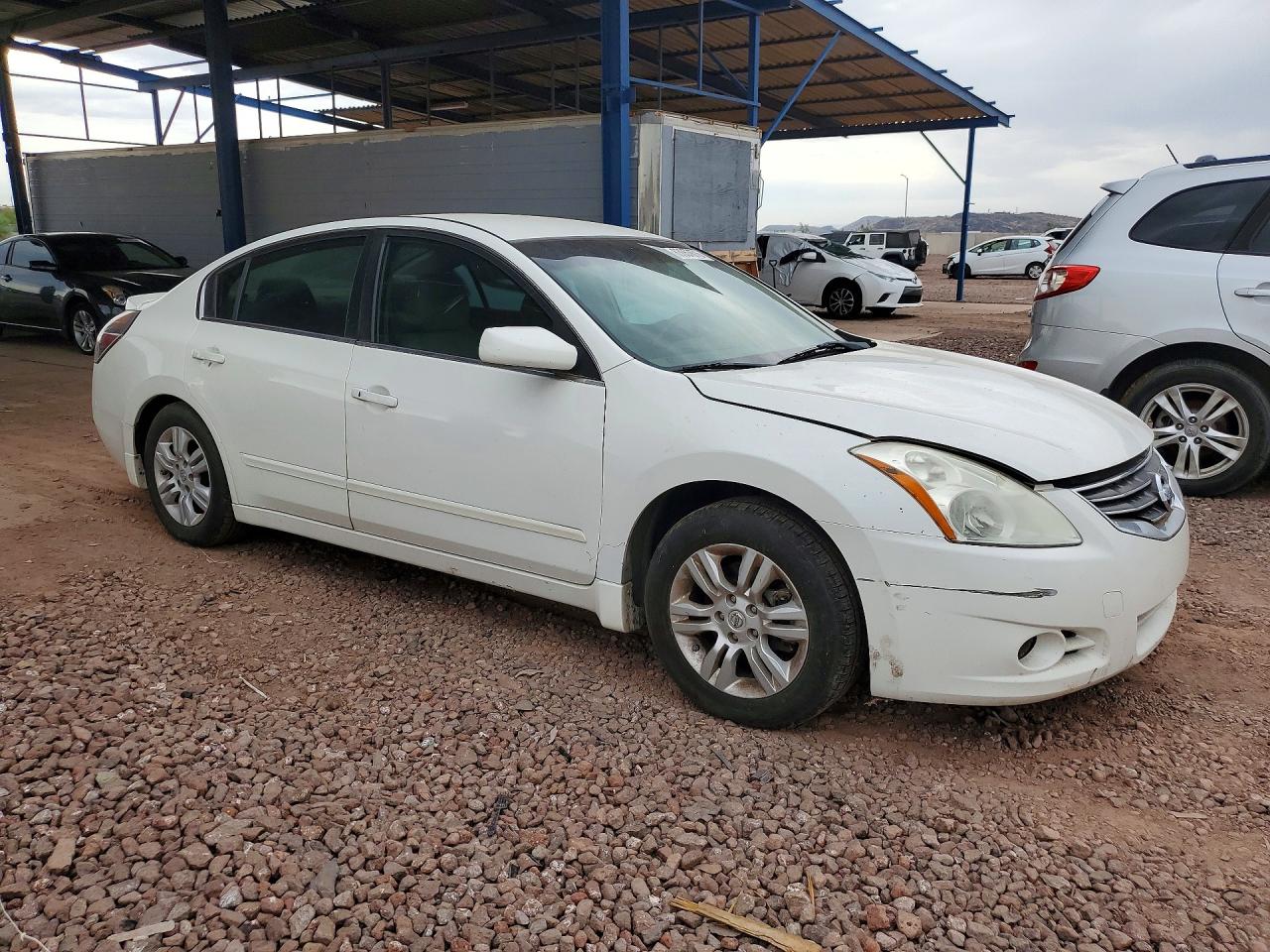 2012 Nissan Altima 2.5 White vin: 1N4AL2AP0CN565638