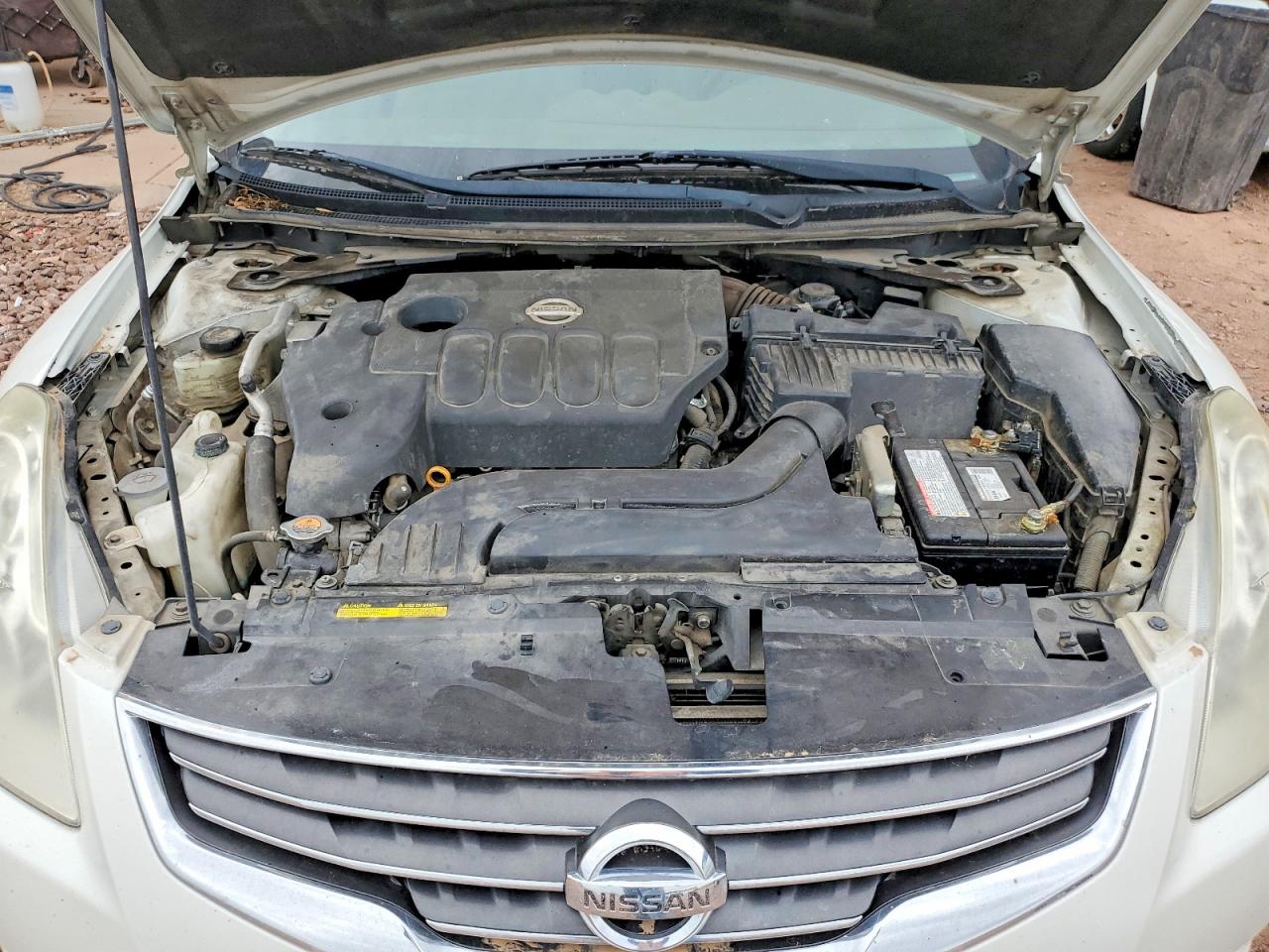 2012 Nissan Altima 2.5 White vin: 1N4AL2AP0CN565638
