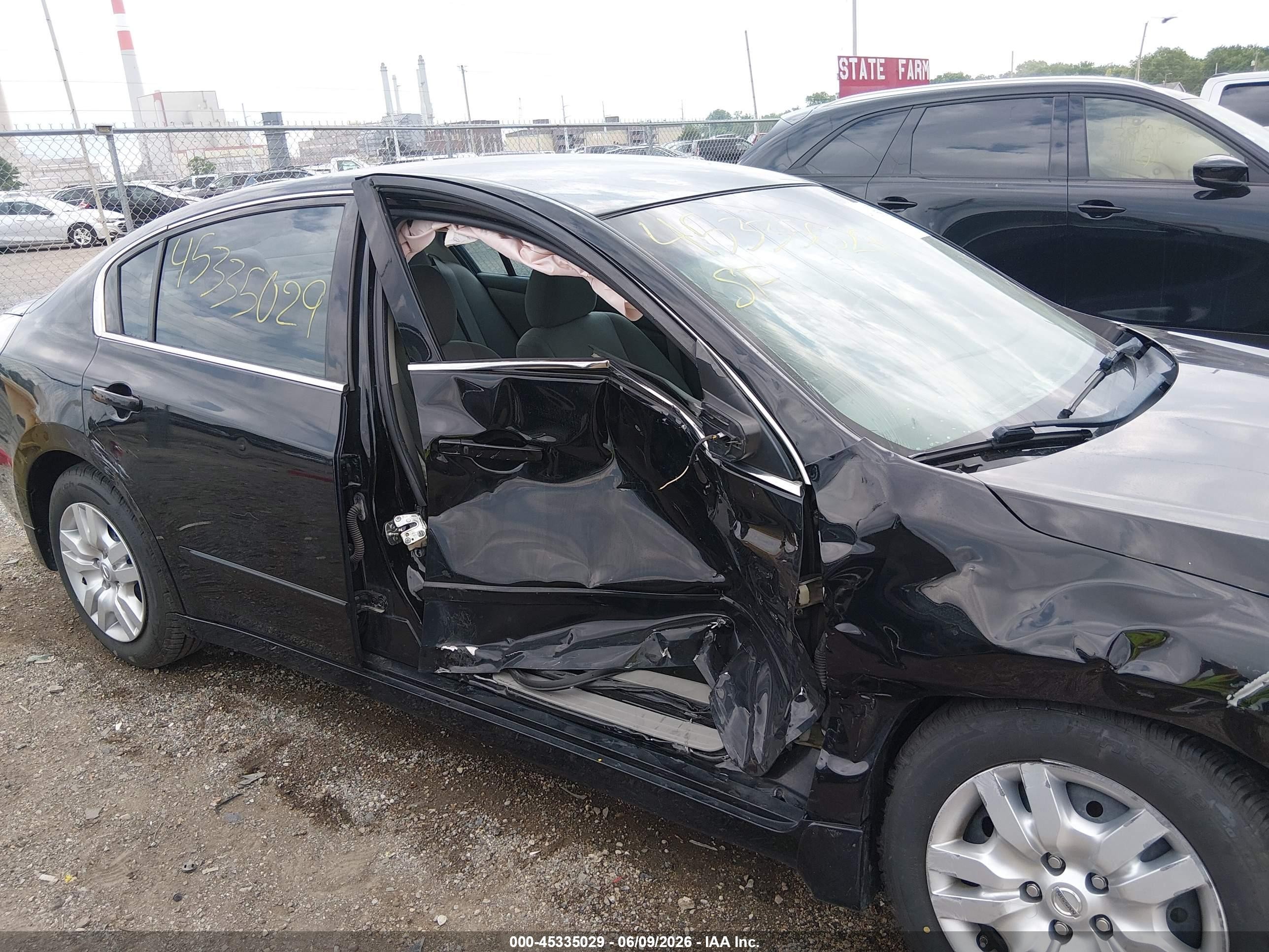 2012 Nissan Altima 2.5 S Black vin: 1N4AL2AP0CN570967