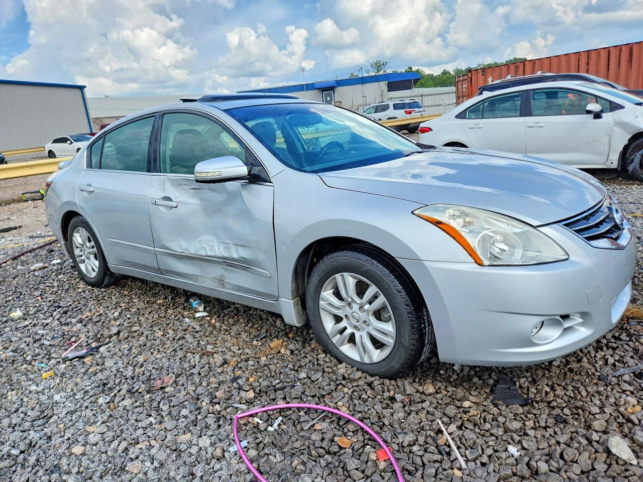 2012 Nissan Altima Base Silver vin: 1N4AL2AP0CN571553