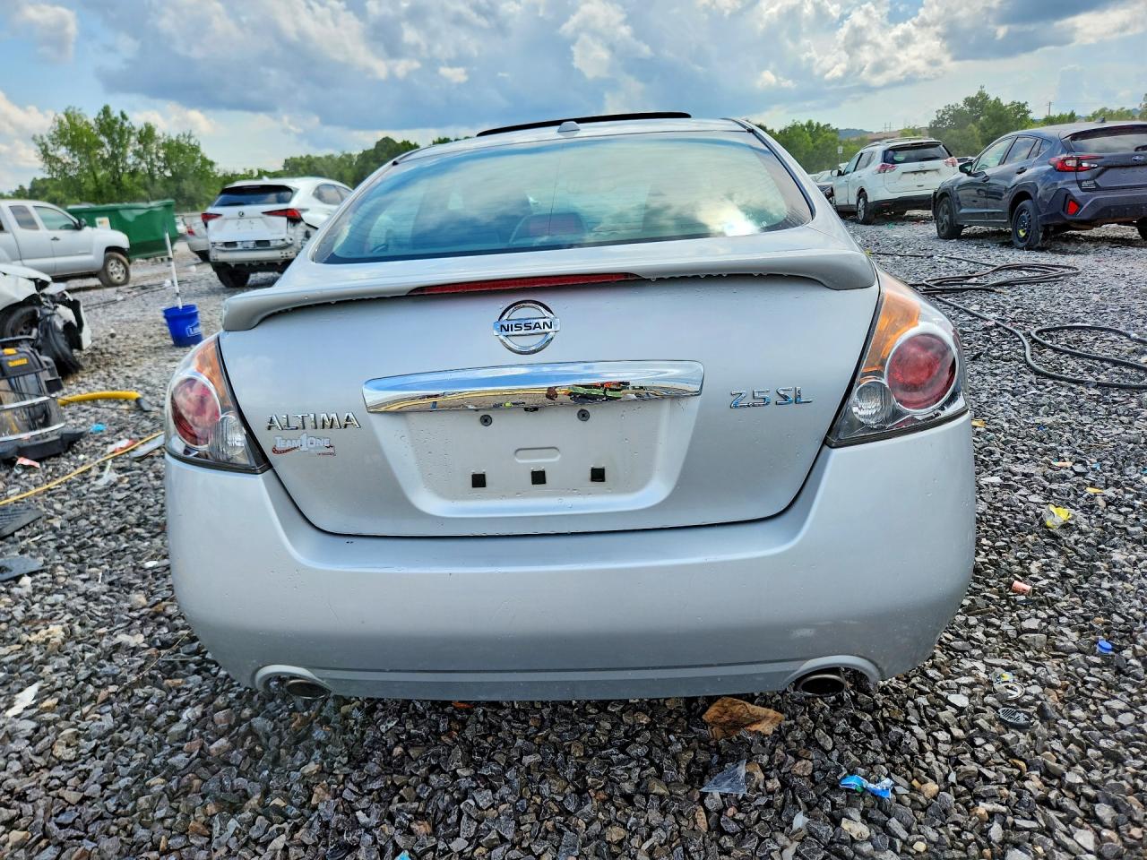 2012 Nissan Altima Base Silver vin: 1N4AL2AP0CN571553