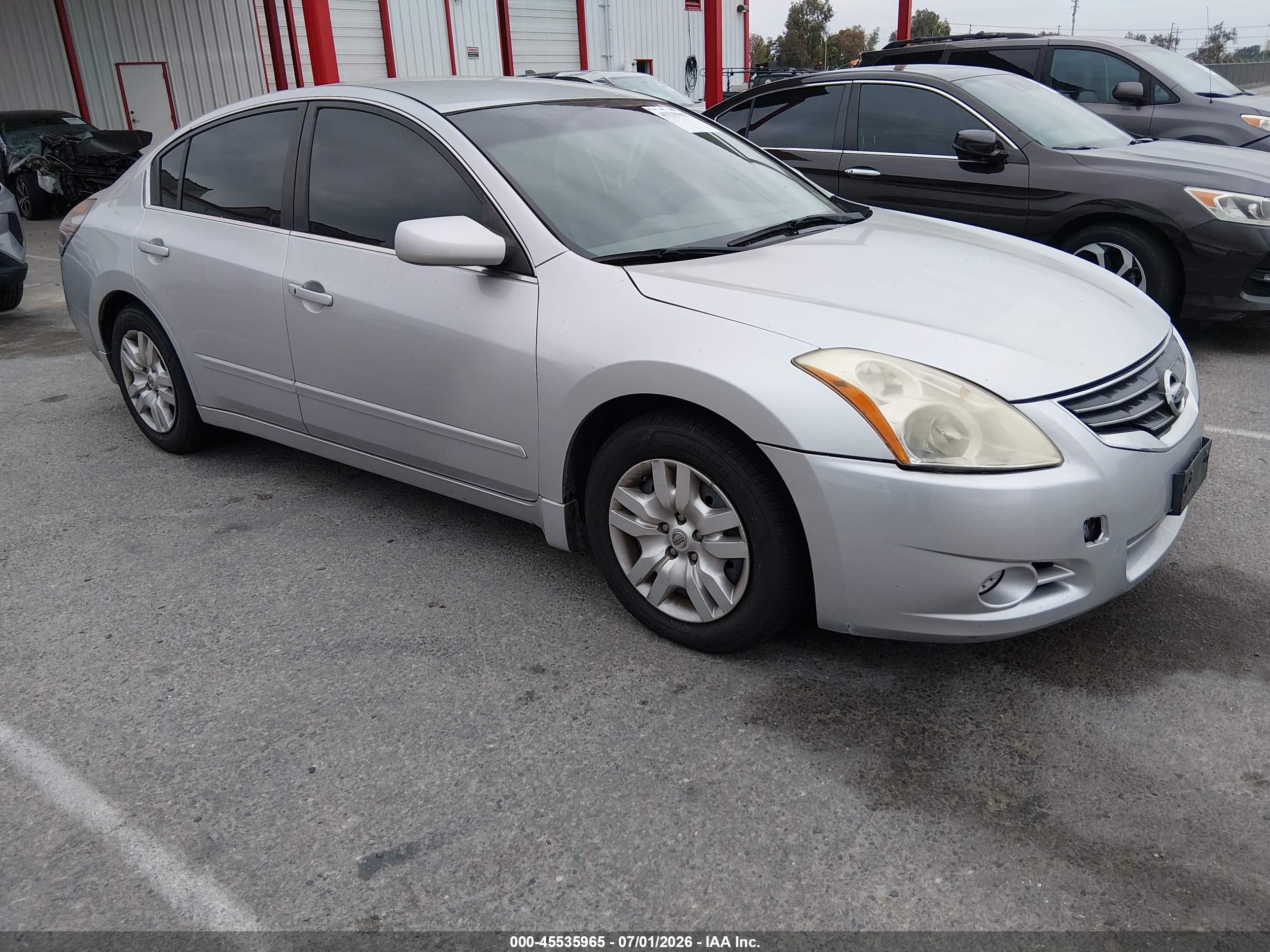 2012 Nissan Altima 2.5 S Silver vin: 1N4AL2AP0CN576204