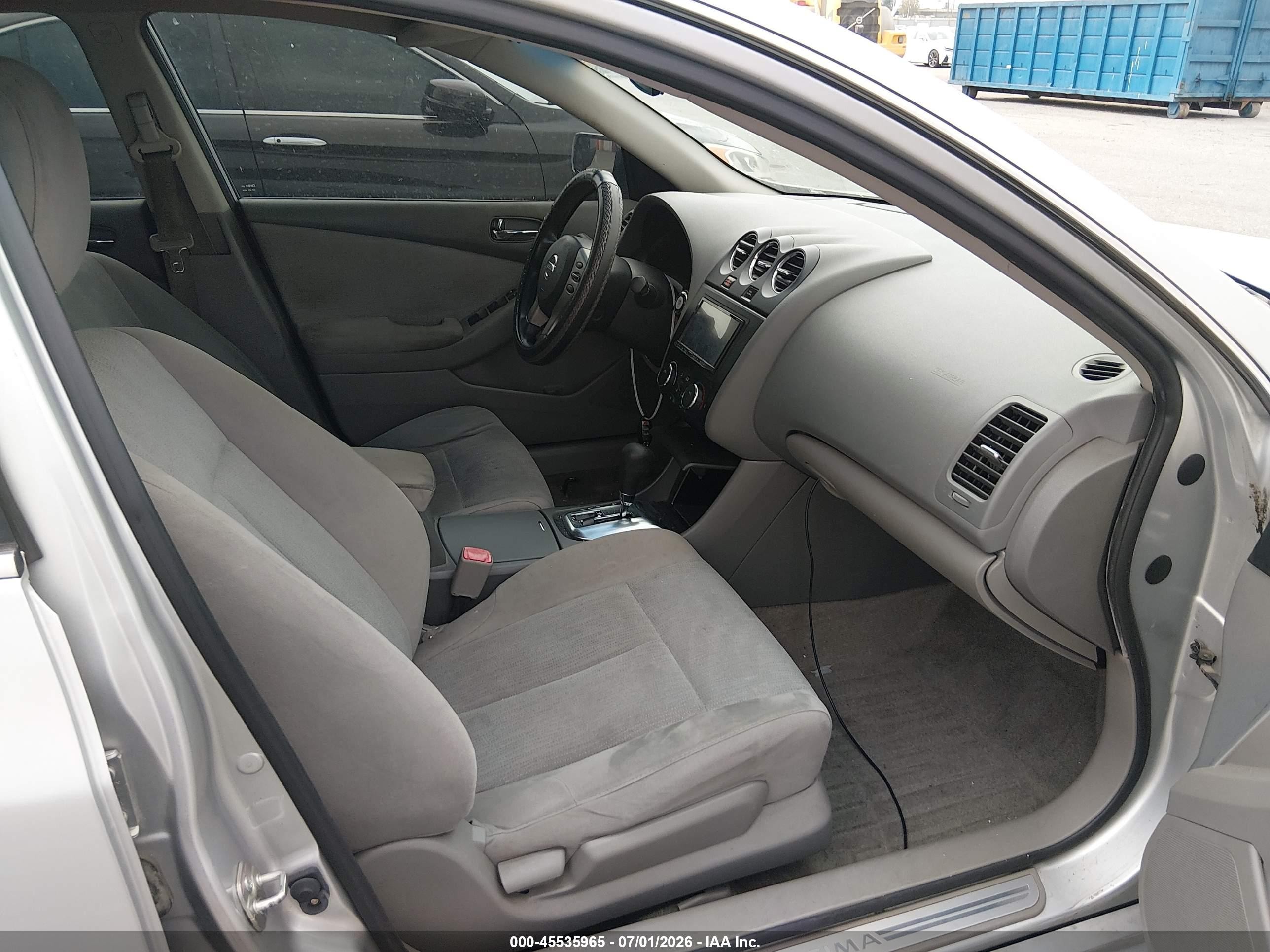 2012 Nissan Altima 2.5 S Silver vin: 1N4AL2AP0CN576204