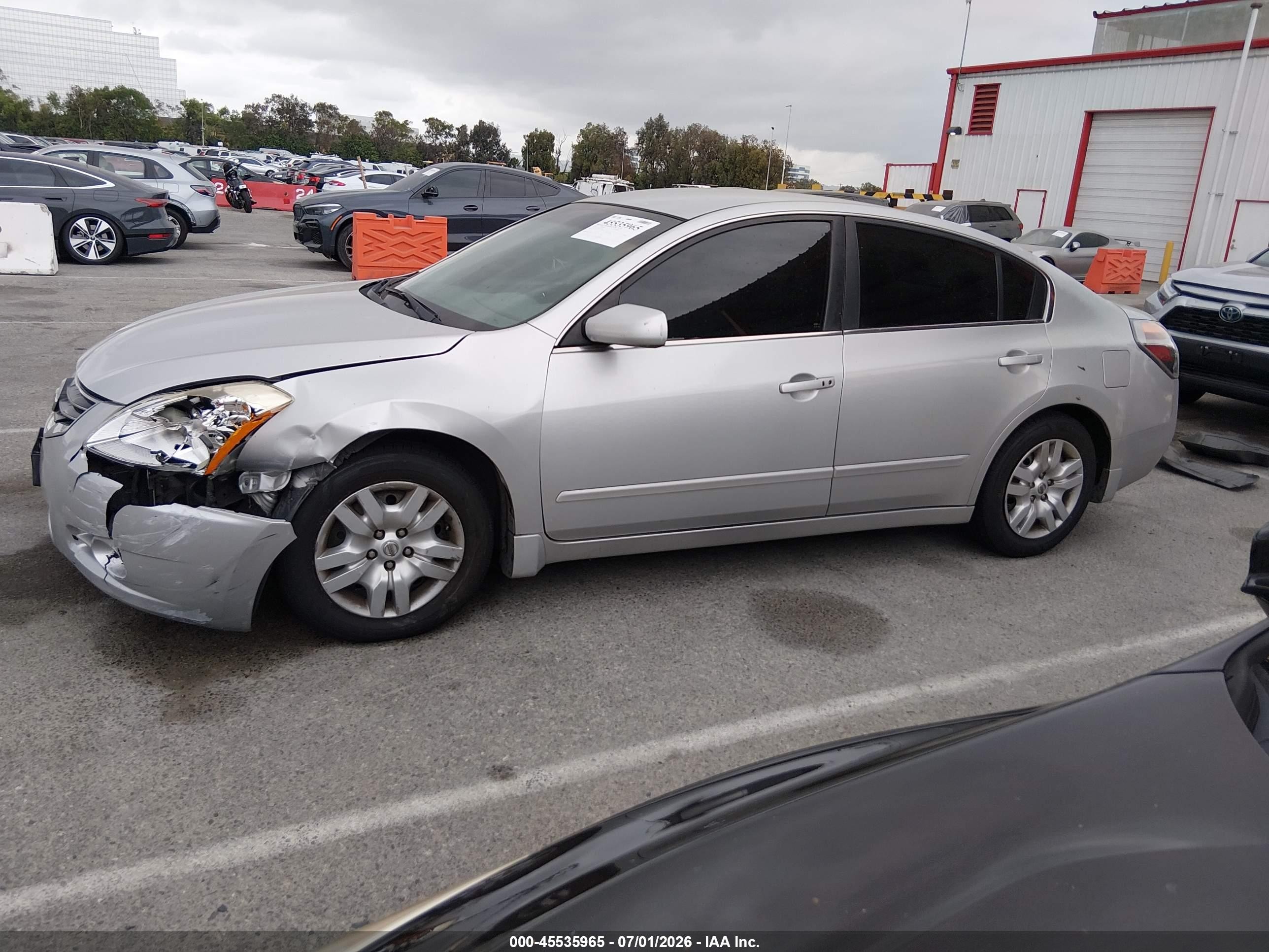 2012 Nissan Altima 2.5 S Silver vin: 1N4AL2AP0CN576204