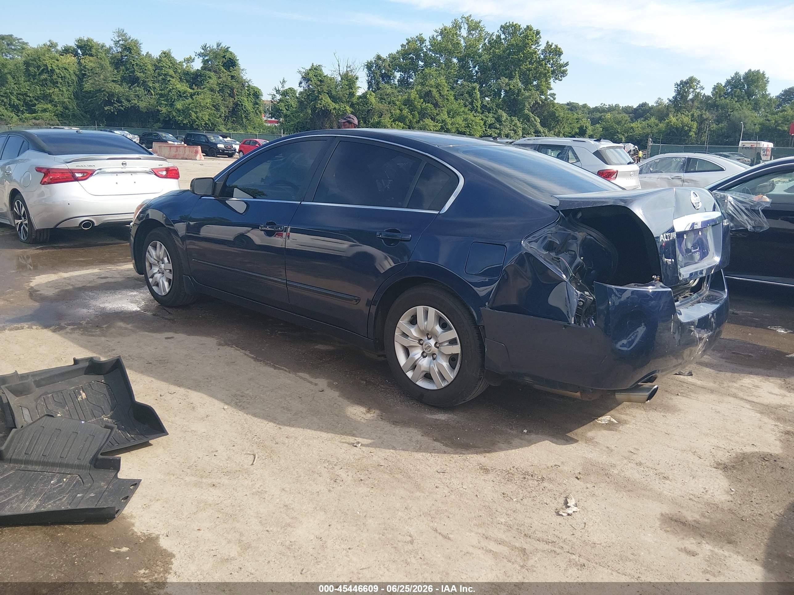 2010 Nissan Altima 2.5 S Blue vin: 1N4AL2AP1AC109785