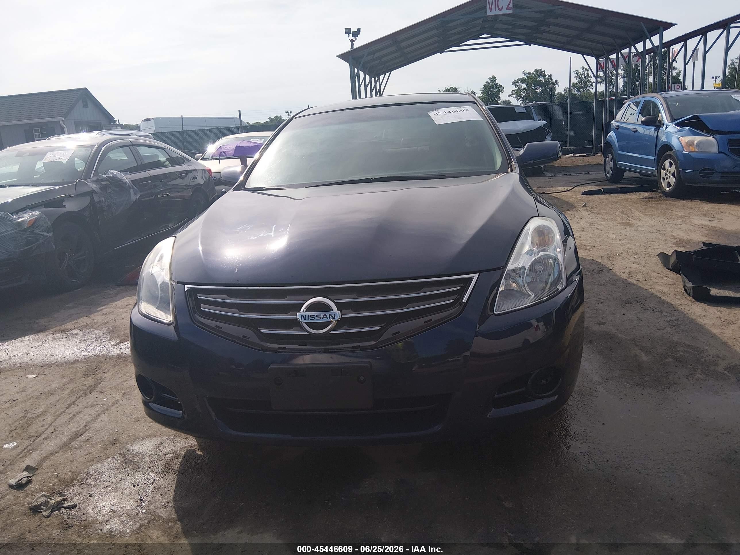 2010 Nissan Altima 2.5 S Blue vin: 1N4AL2AP1AC109785