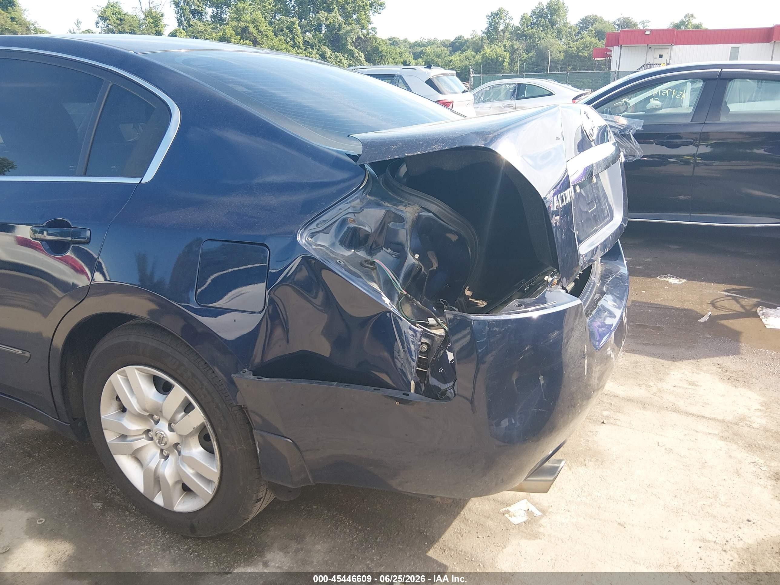 2010 Nissan Altima 2.5 S Blue vin: 1N4AL2AP1AC109785