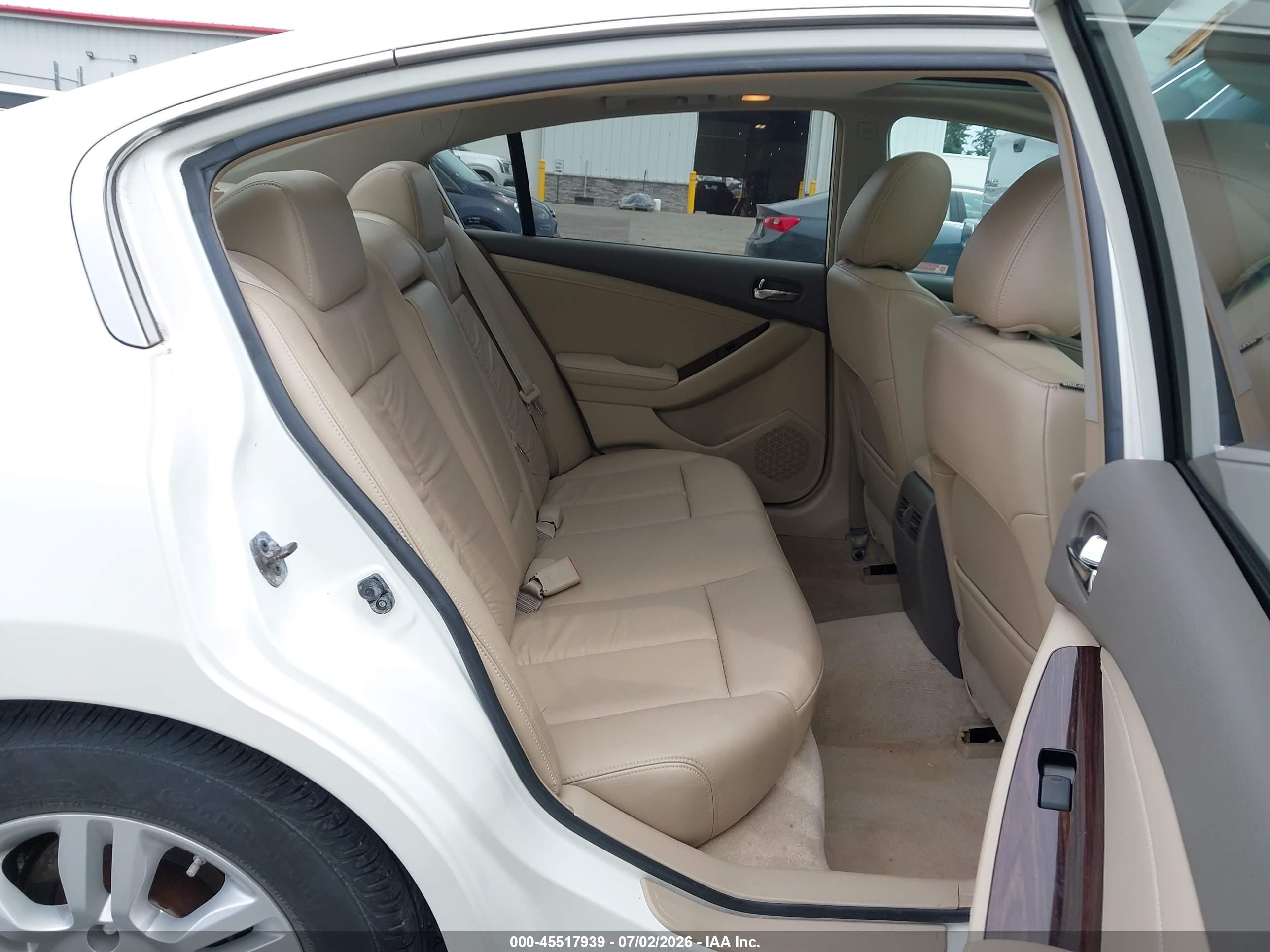 2010 Nissan Altima 2.5 S White vin: 1N4AL2AP1AC119278