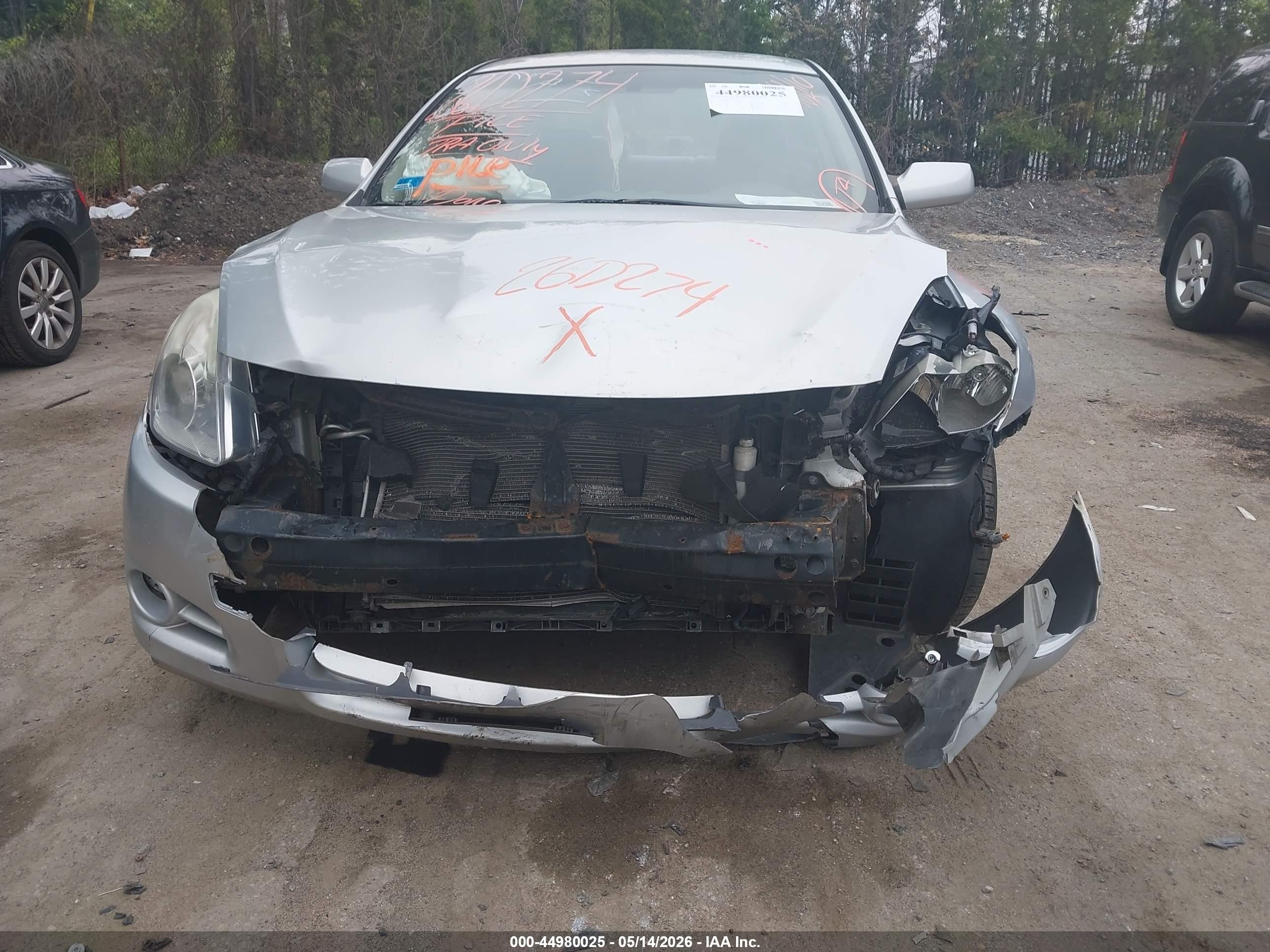 2010 Nissan Altima 2.5 S Silver vin: 1N4AL2AP1AC158002