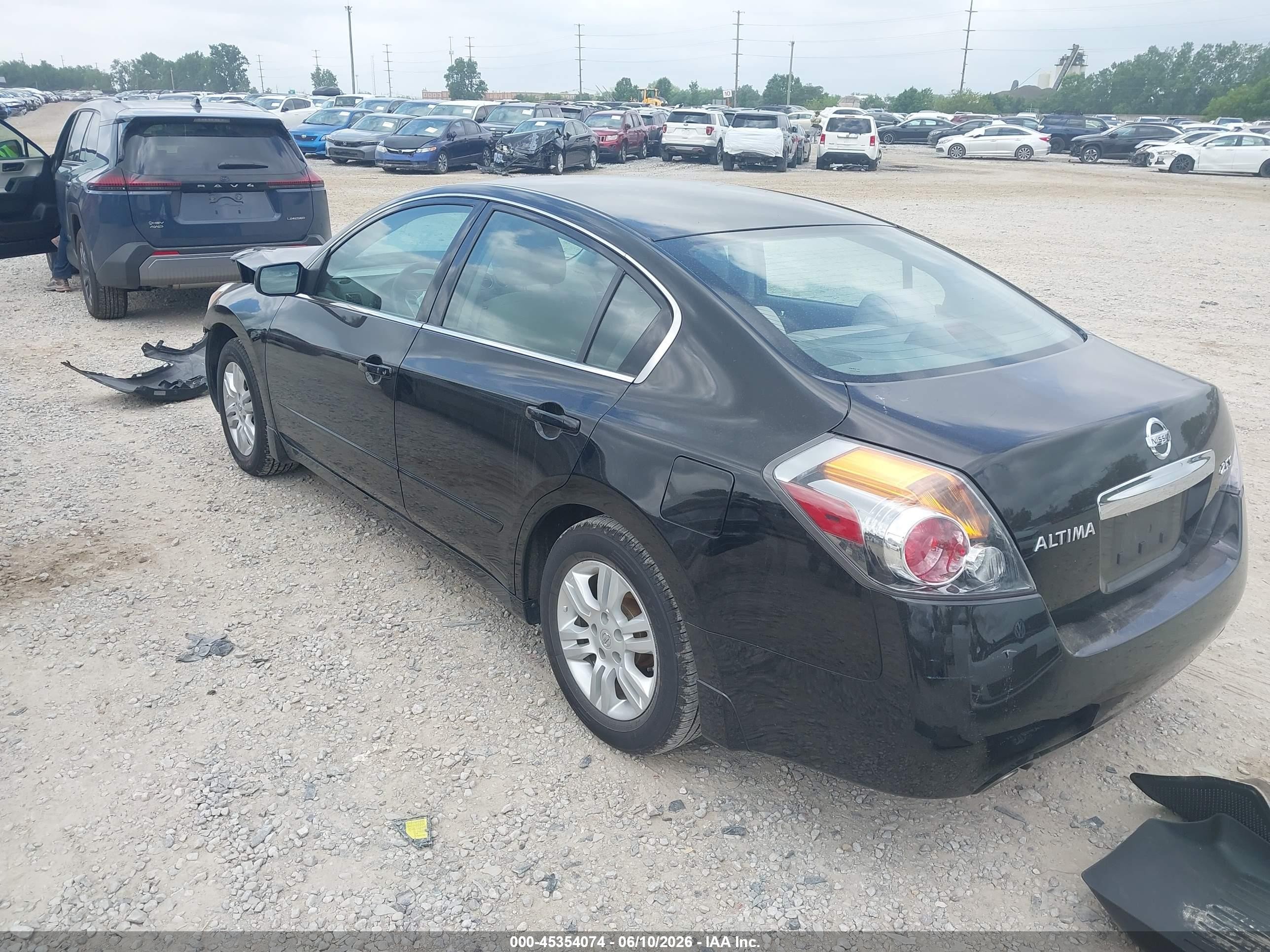 2010 Nissan Altima 2.5 S Black vin: 1N4AL2AP1AC189461