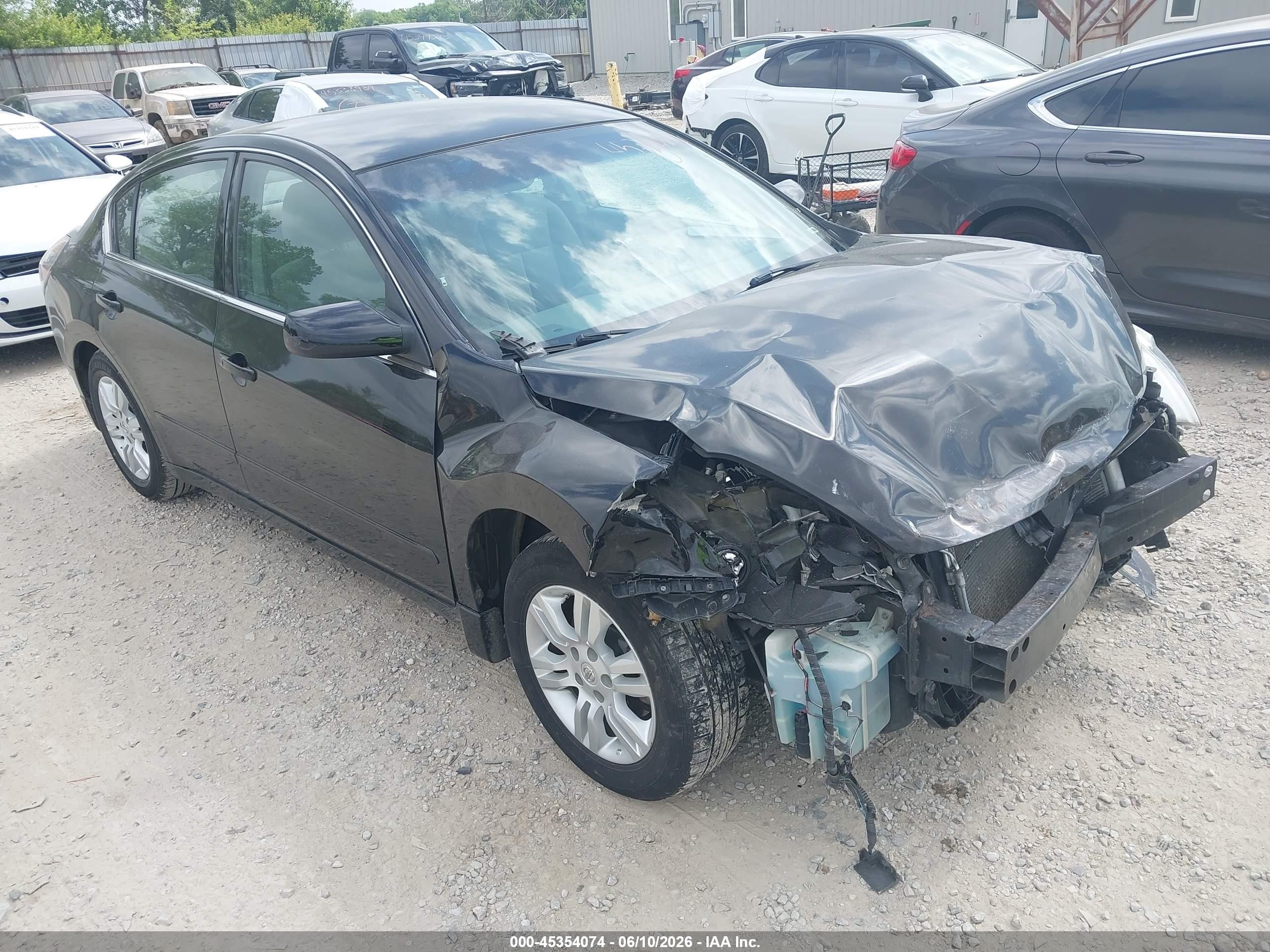 2010 Nissan Altima 2.5 S Черный vin: 1N4AL2AP1AC189461