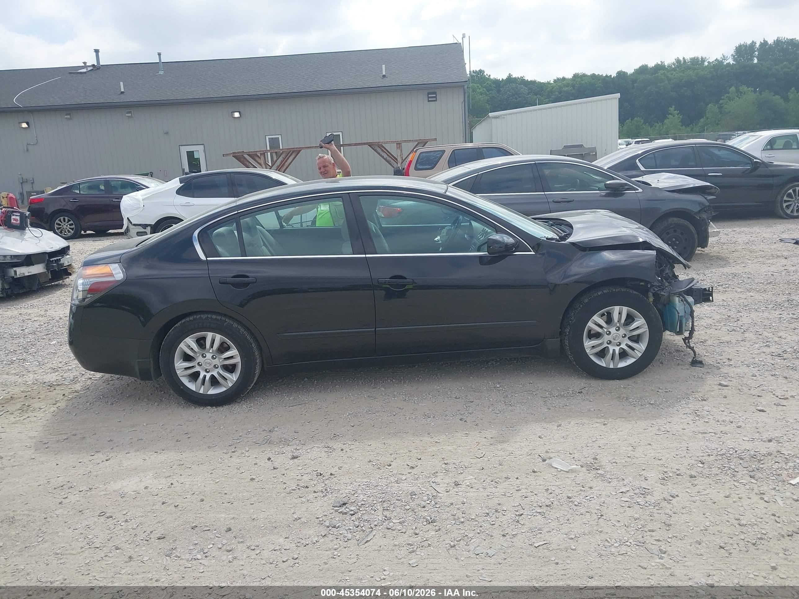 2010 Nissan Altima 2.5 S Black vin: 1N4AL2AP1AC189461