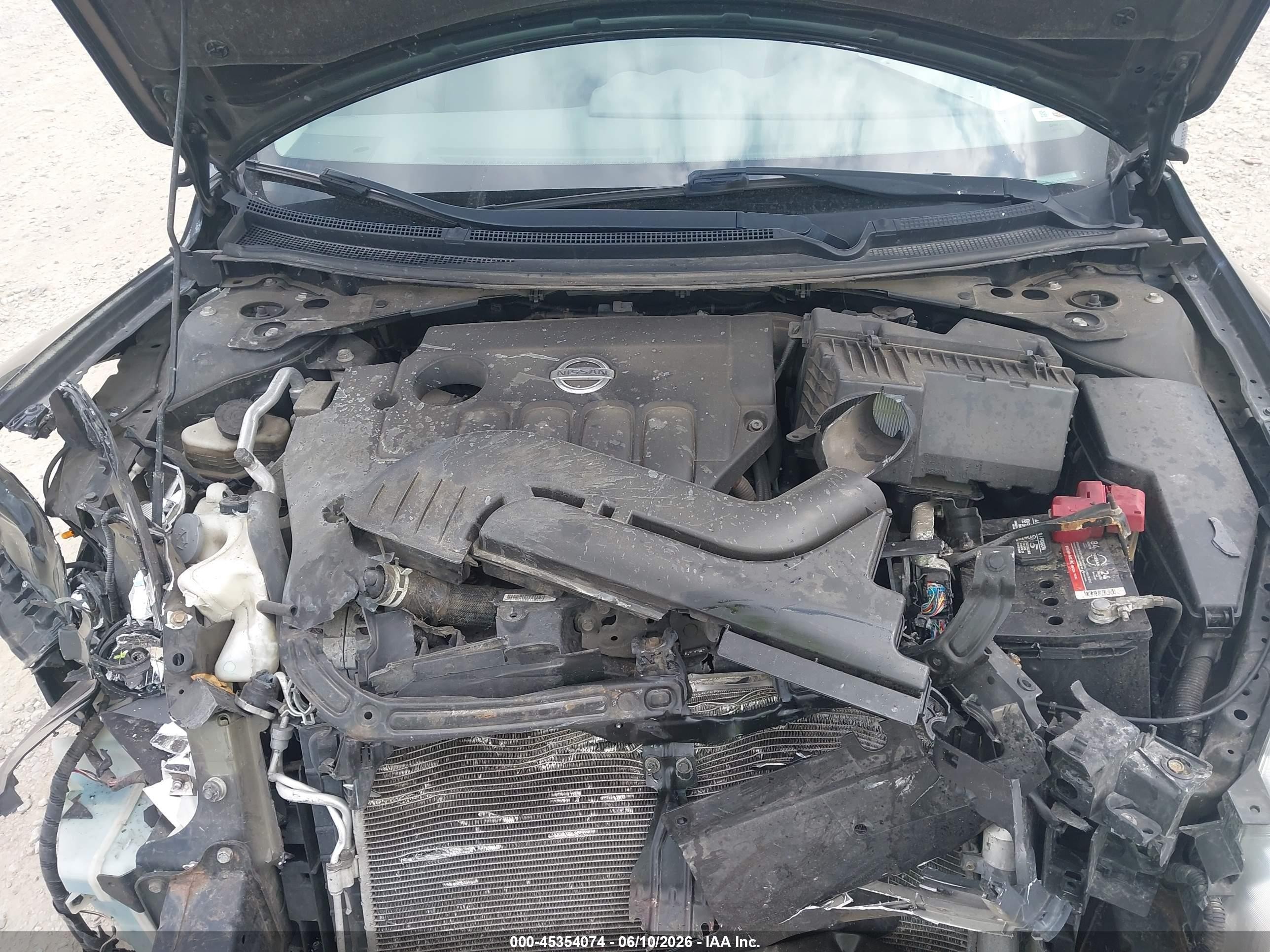 2010 Nissan Altima 2.5 S Black vin: 1N4AL2AP1AC189461