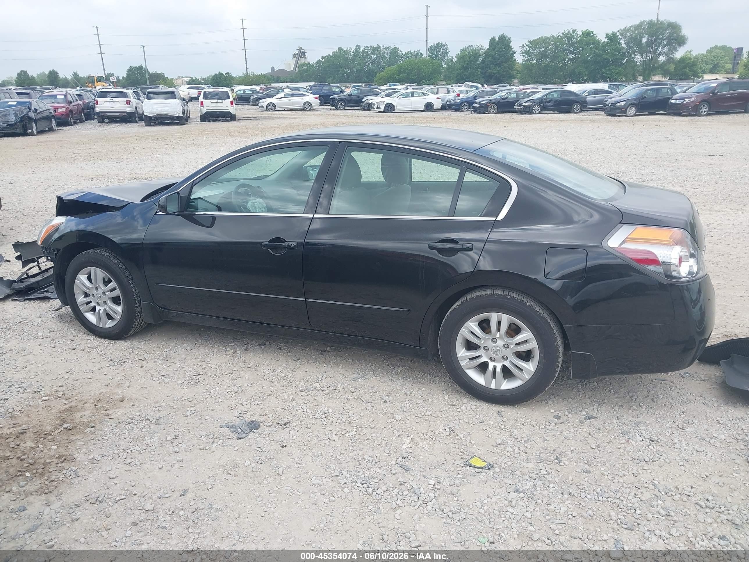 2010 Nissan Altima 2.5 S Black vin: 1N4AL2AP1AC189461