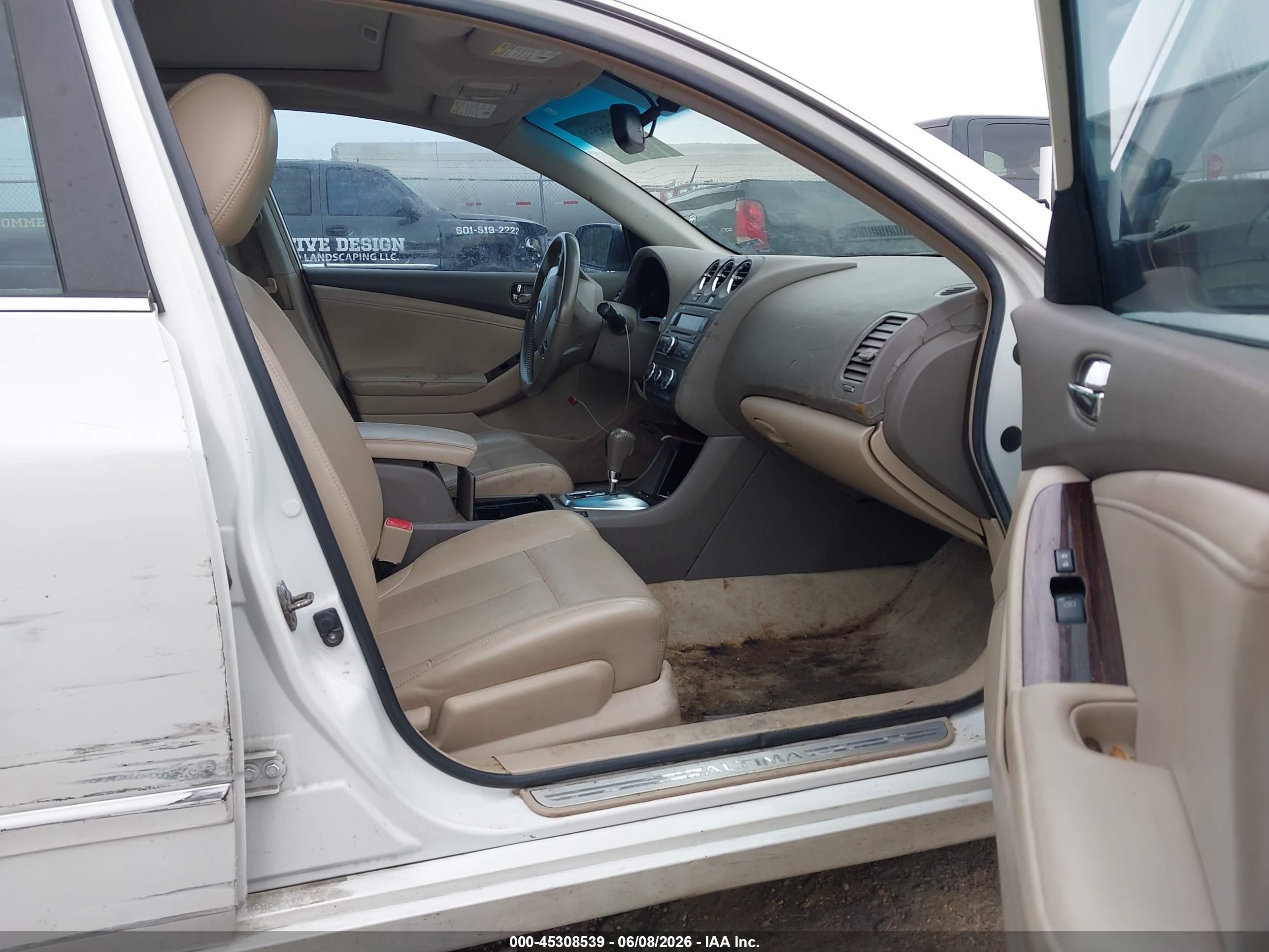 2010 Nissan Altima 2.5 S White vin: 1N4AL2AP1AN423800