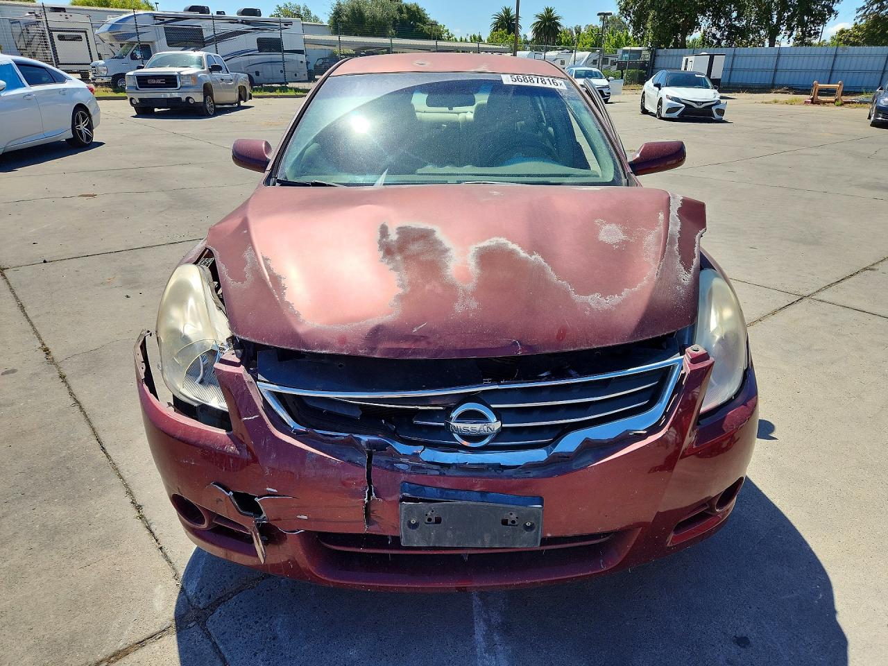 2010 Nissan Altima 2.5 Red vin: 1N4AL2AP1AN443660