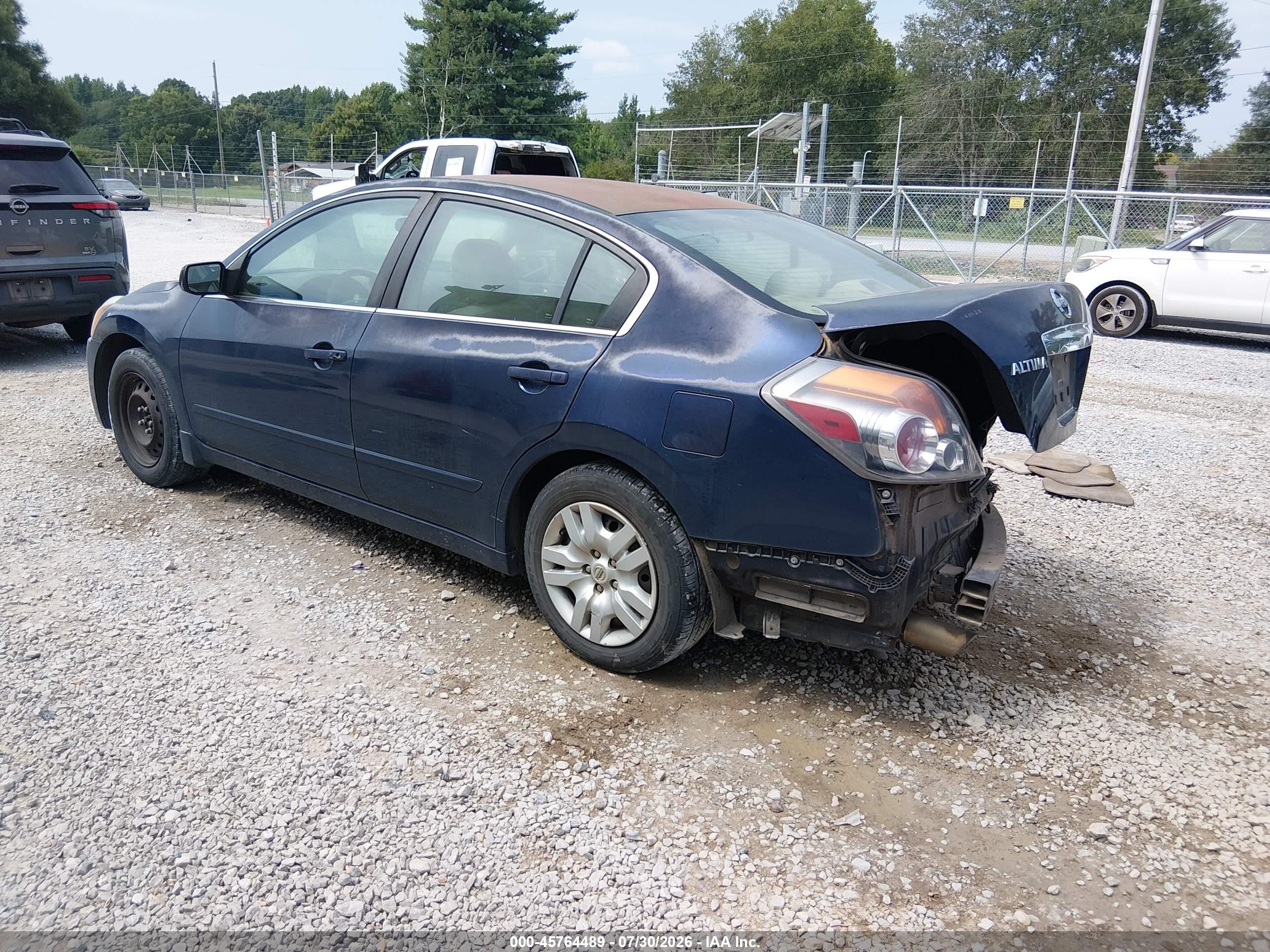 2010 Nissan Altima 2.5 S Blue vin: 1N4AL2AP1AN445778