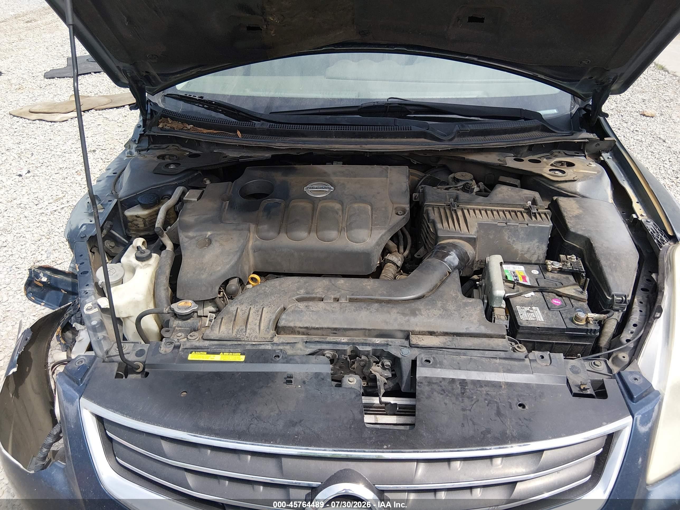 2010 Nissan Altima 2.5 S Blue vin: 1N4AL2AP1AN445778