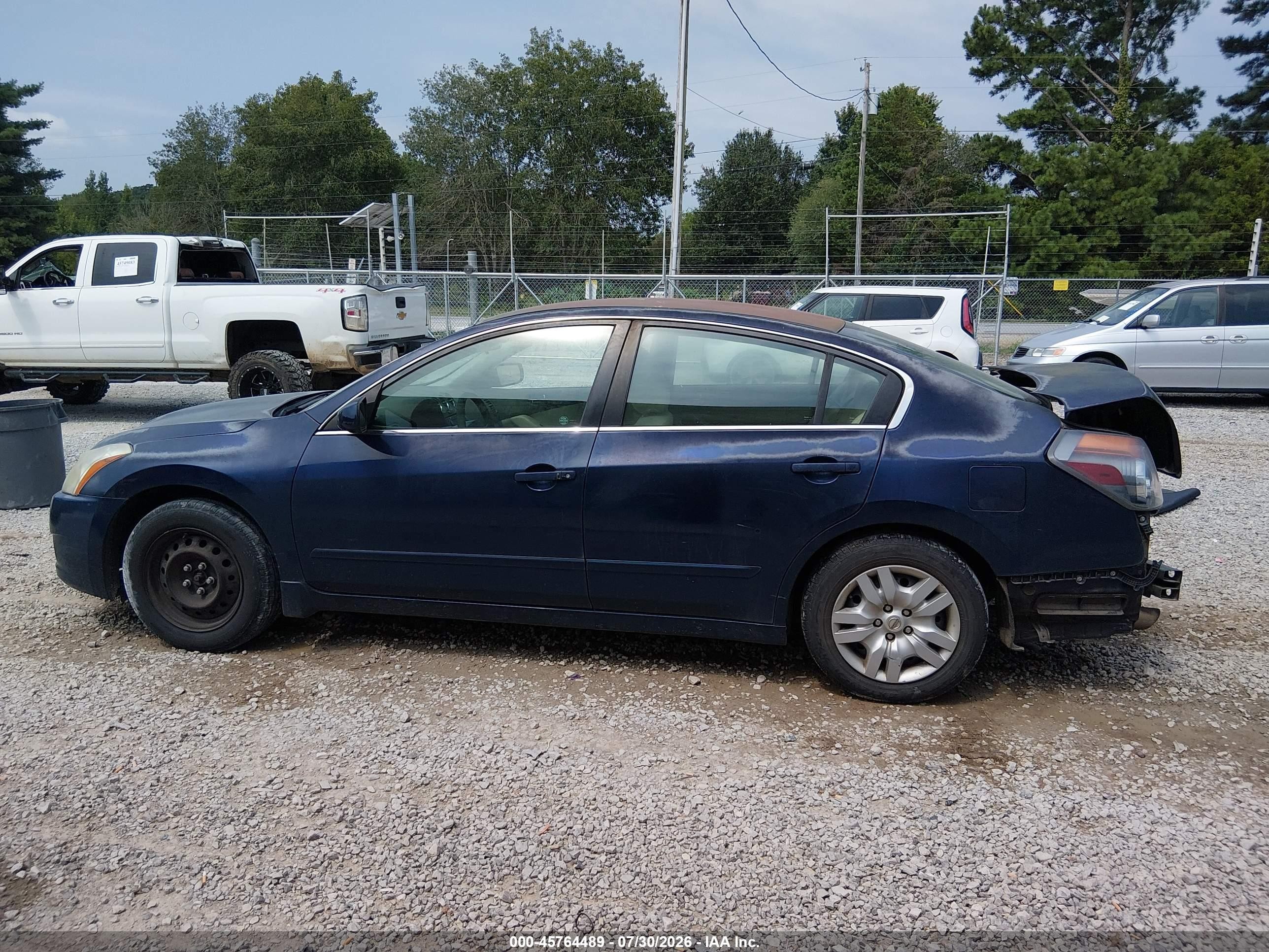 2010 Nissan Altima 2.5 S Blue vin: 1N4AL2AP1AN445778