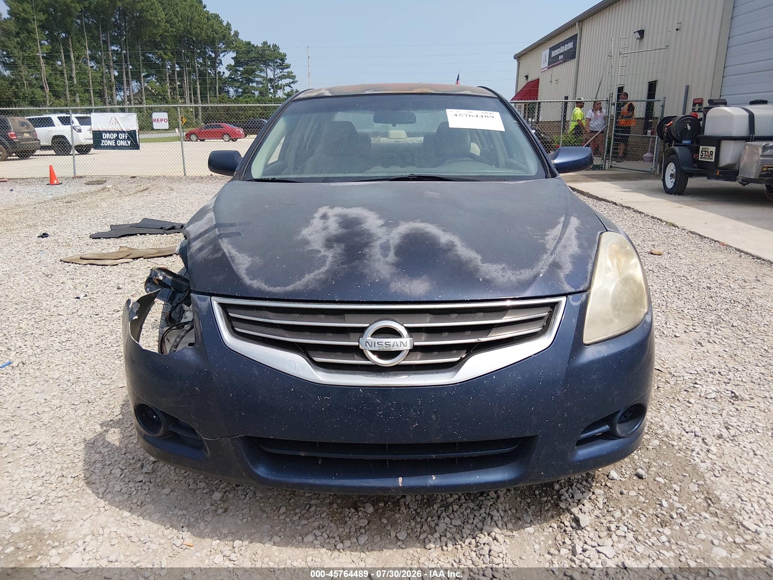 2010 Nissan Altima 2.5 S Blue vin: 1N4AL2AP1AN445778