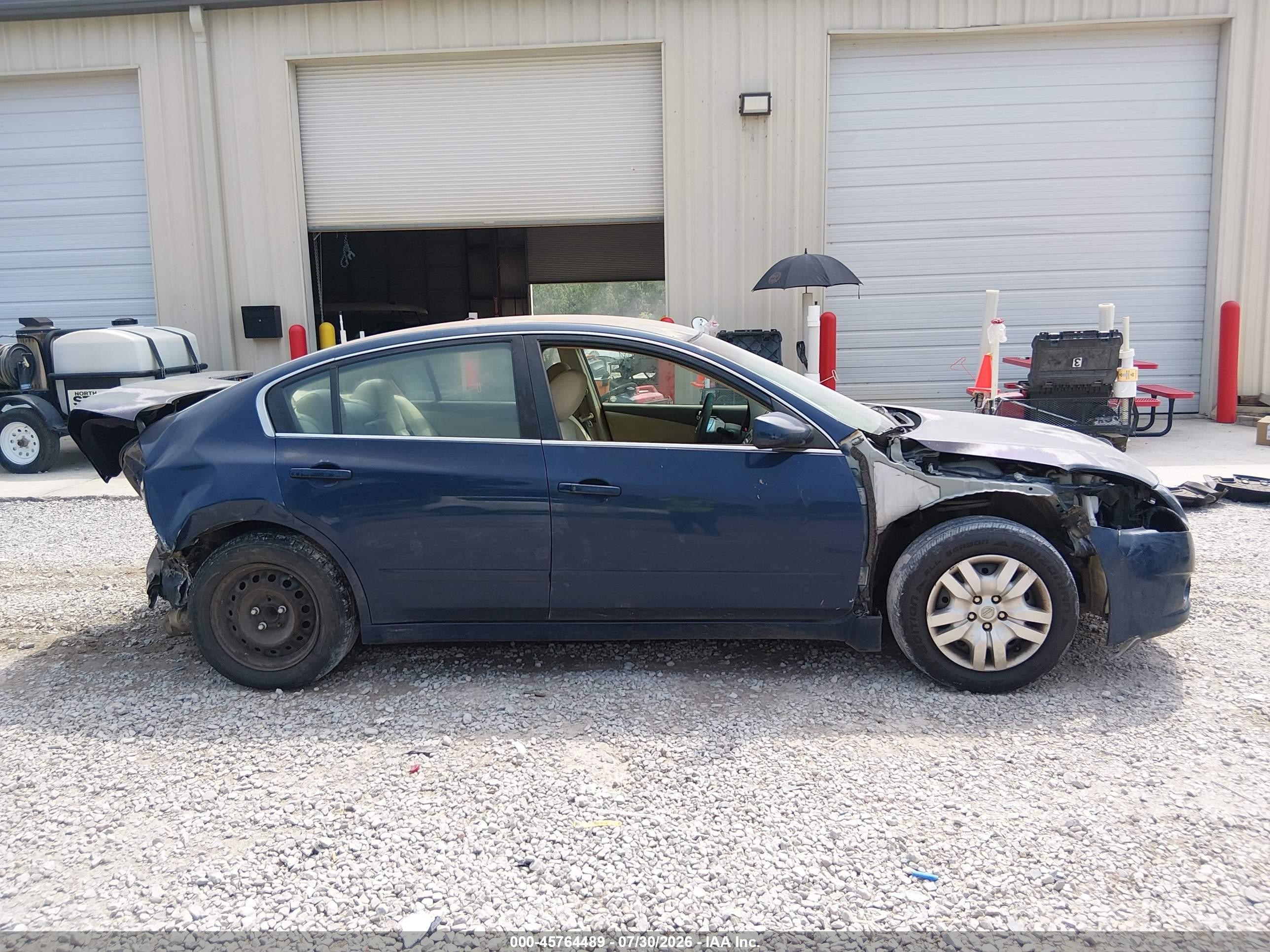 2010 Nissan Altima 2.5 S Blue vin: 1N4AL2AP1AN445778
